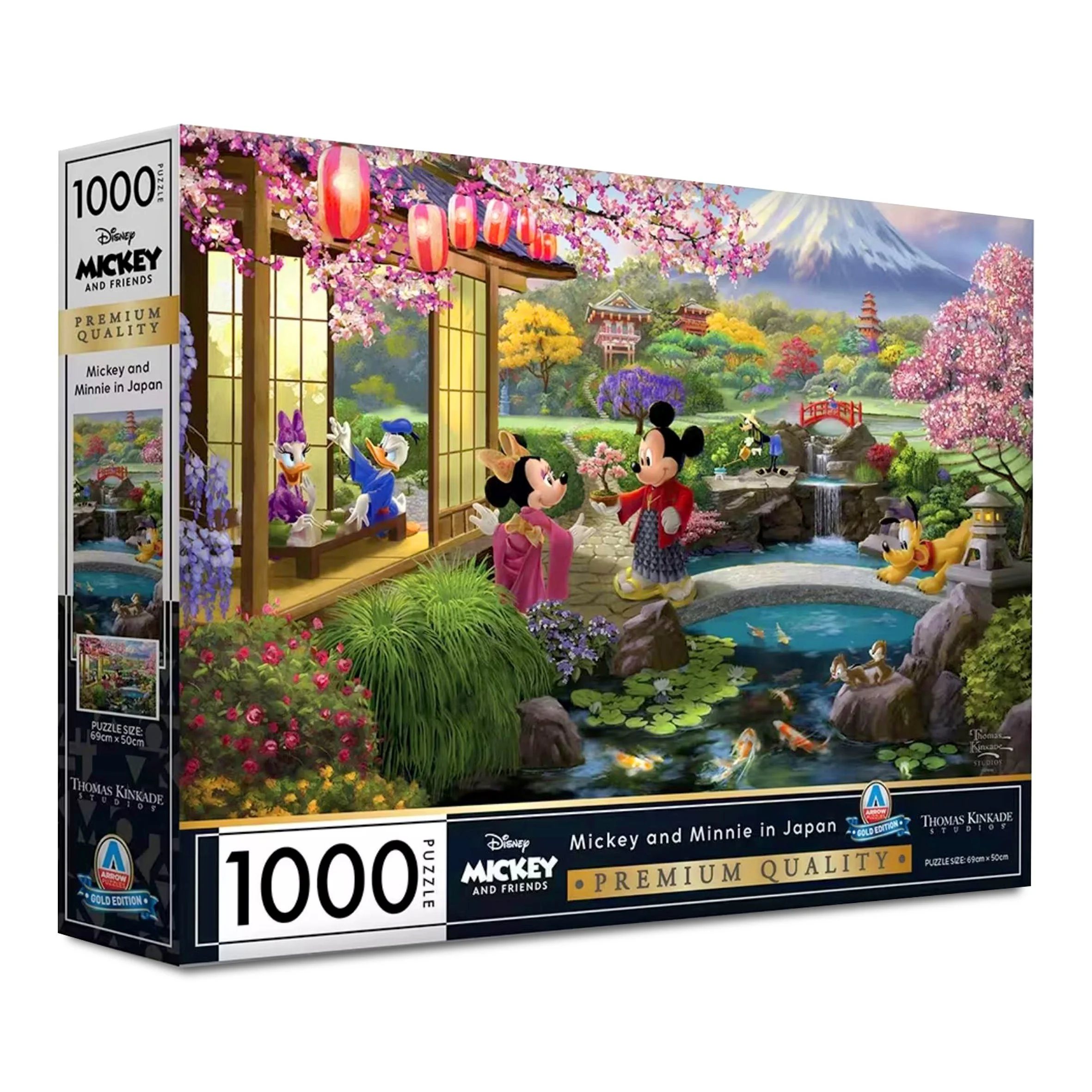 Mickey and Minnie in Japan Jigsaw Puzzle 1000 Pc - Disney