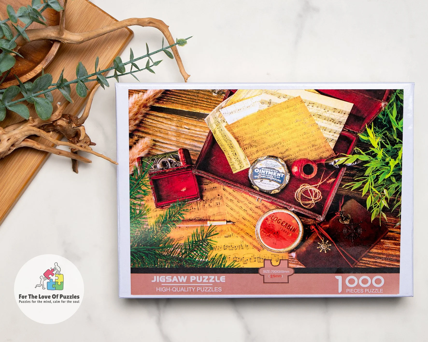 Antique Tobacco Still Life 1000 Pieces