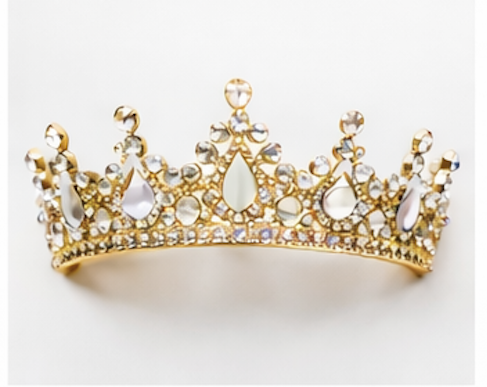 Mini Gold Crown Accent - Add on