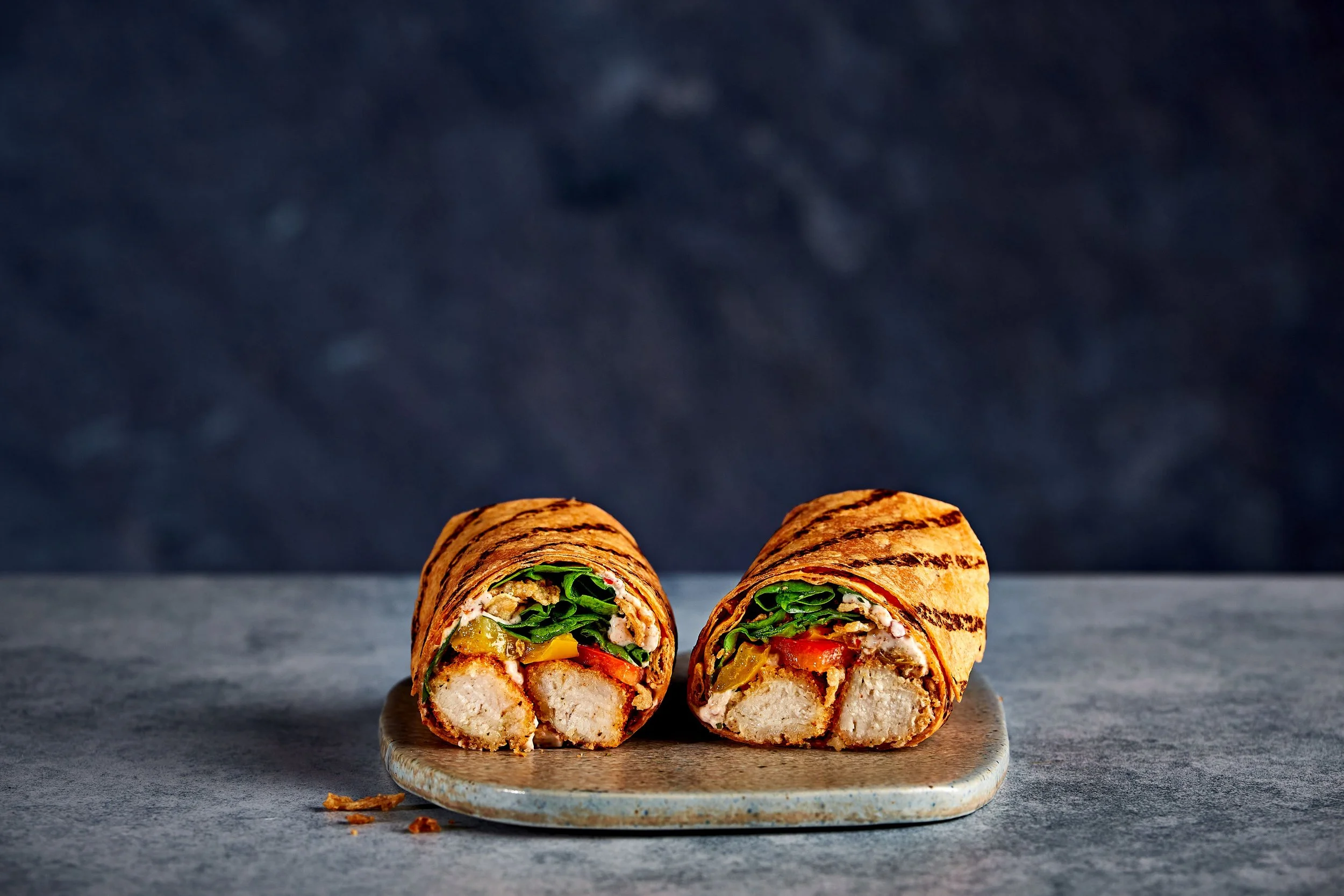 Salt 'N' Chilli Chicken Goujon Wrap