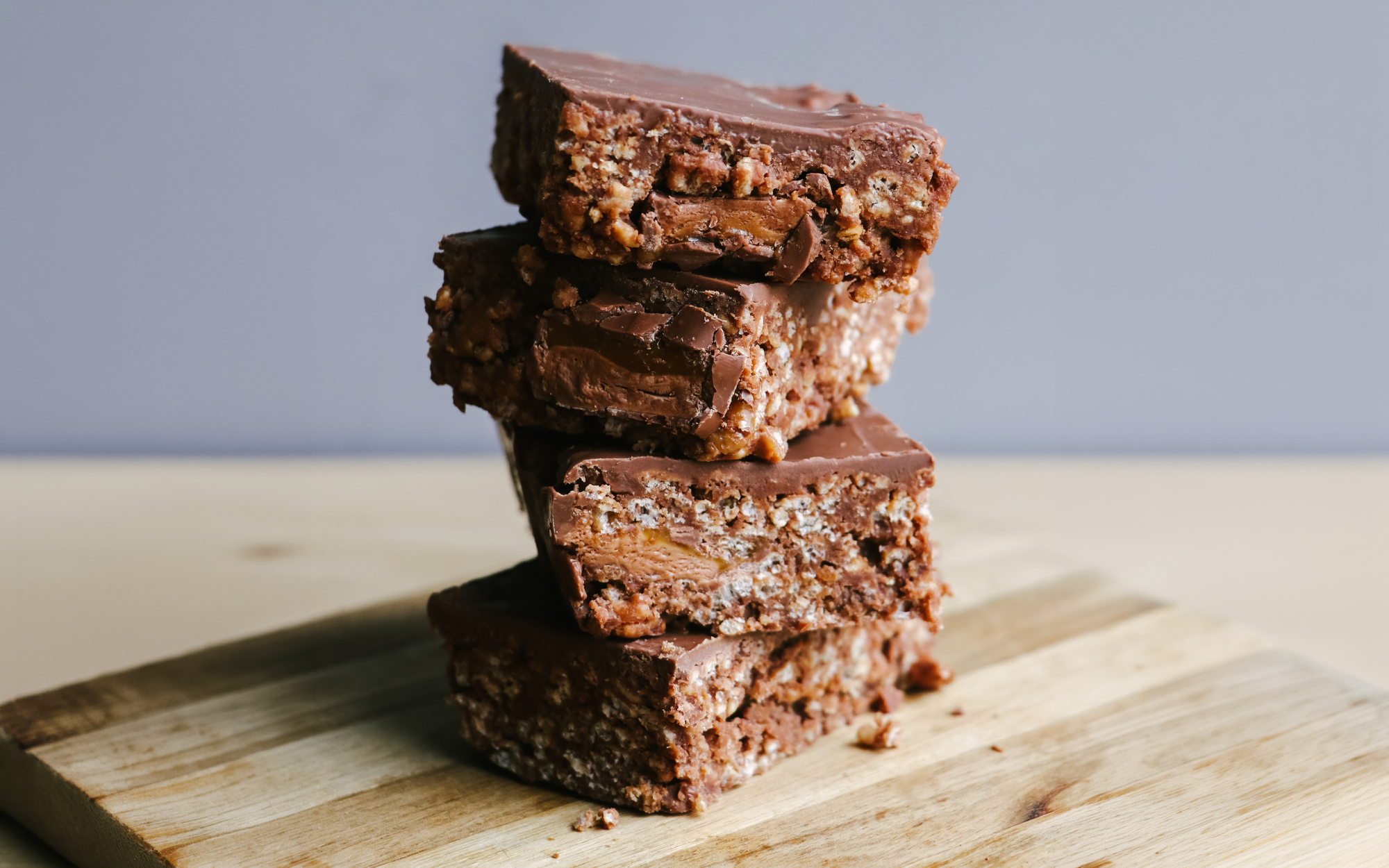 Caramel Crispy Square
