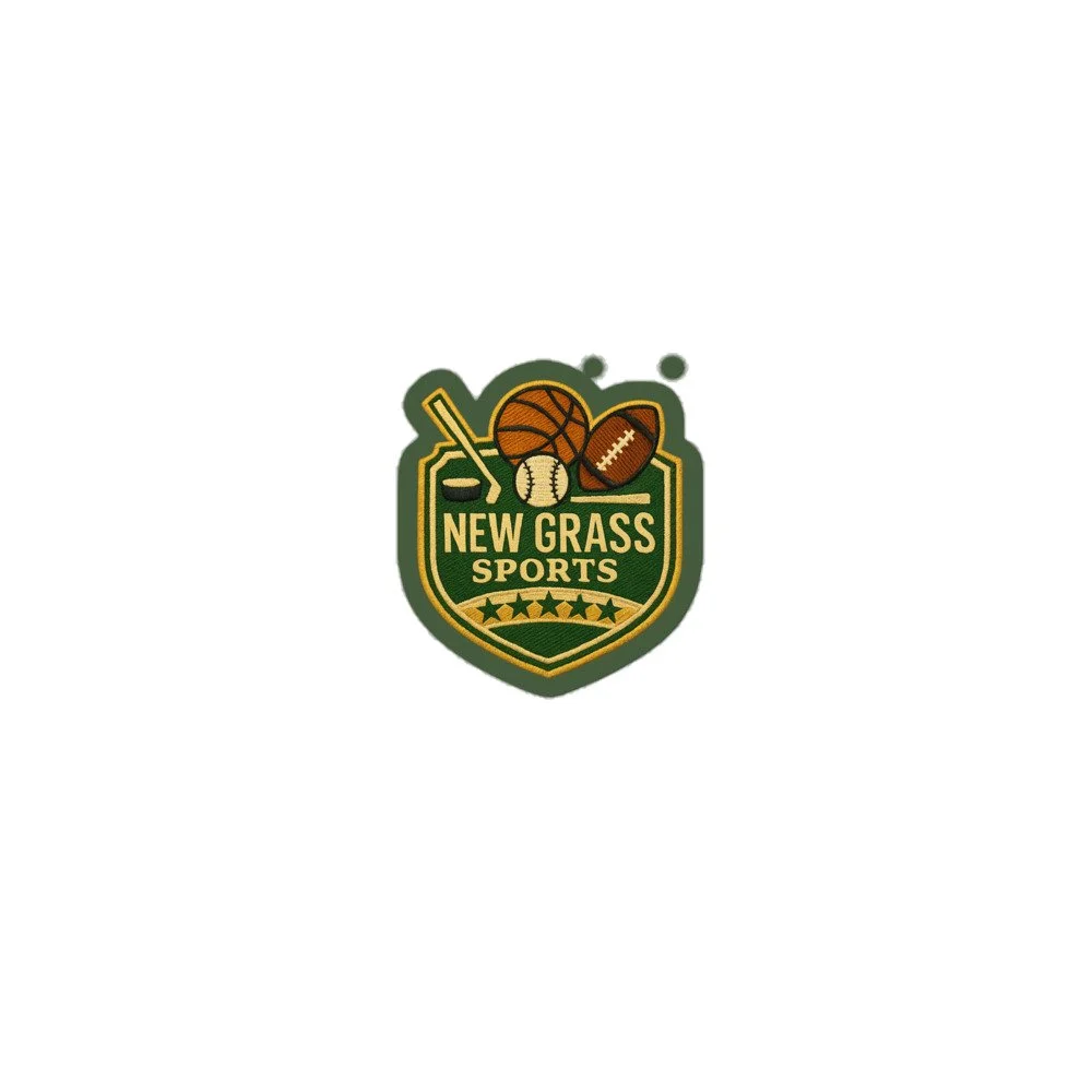 New Grass Sports Patch Sticker
