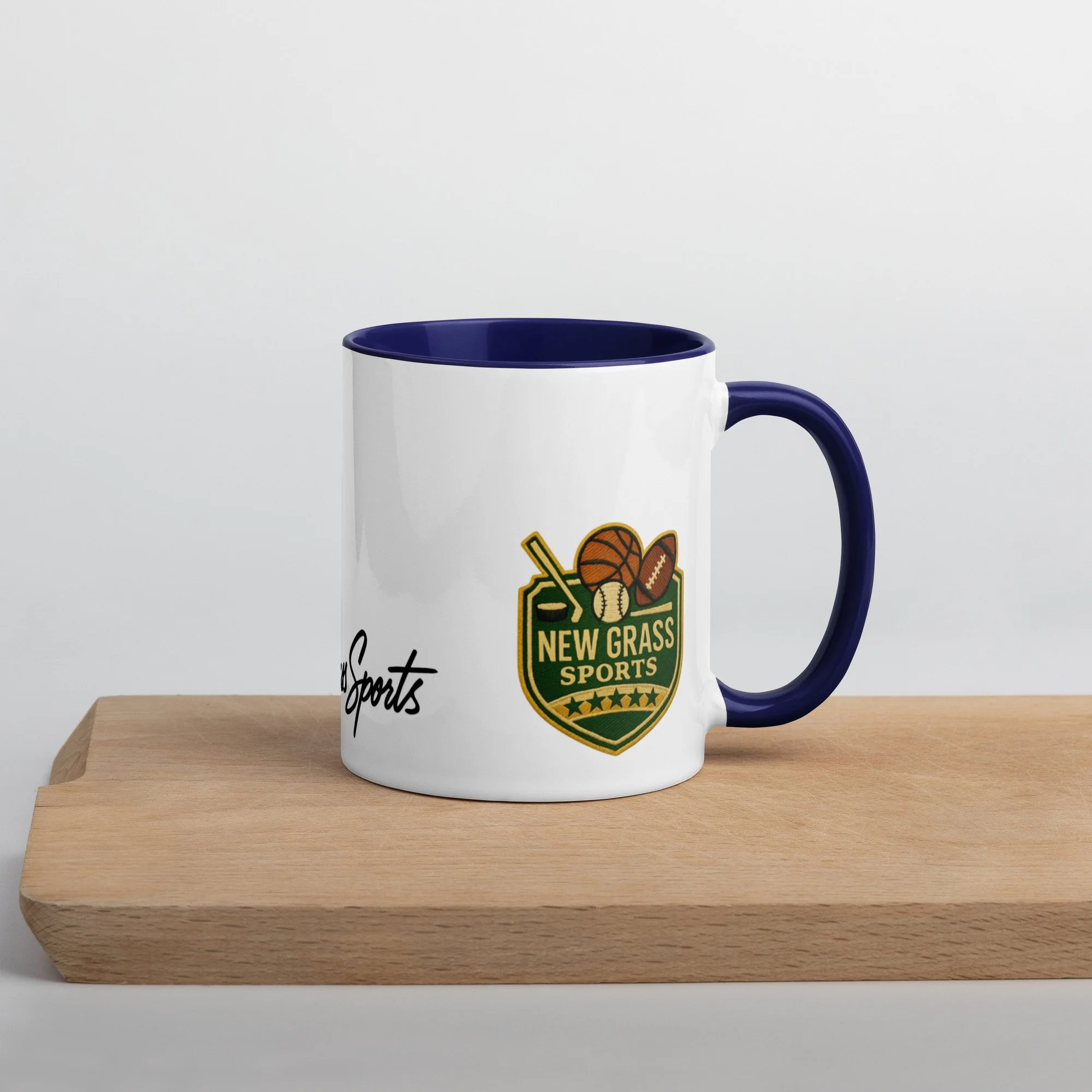 New Grass Sports Rookie Dual Patch Auto Coffee Mug