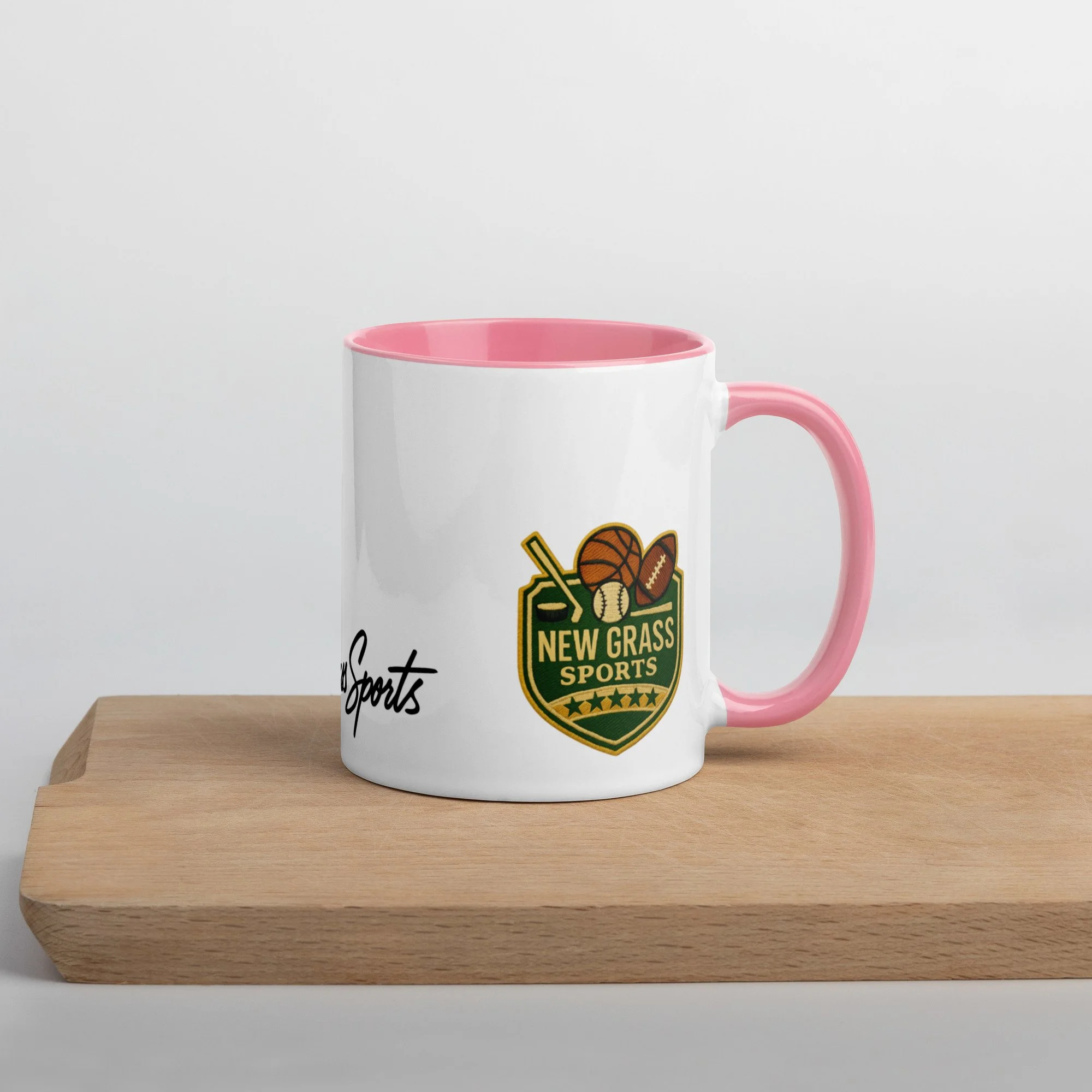 New Grass Sports Rookie Dual Patch Auto Coffee Mug