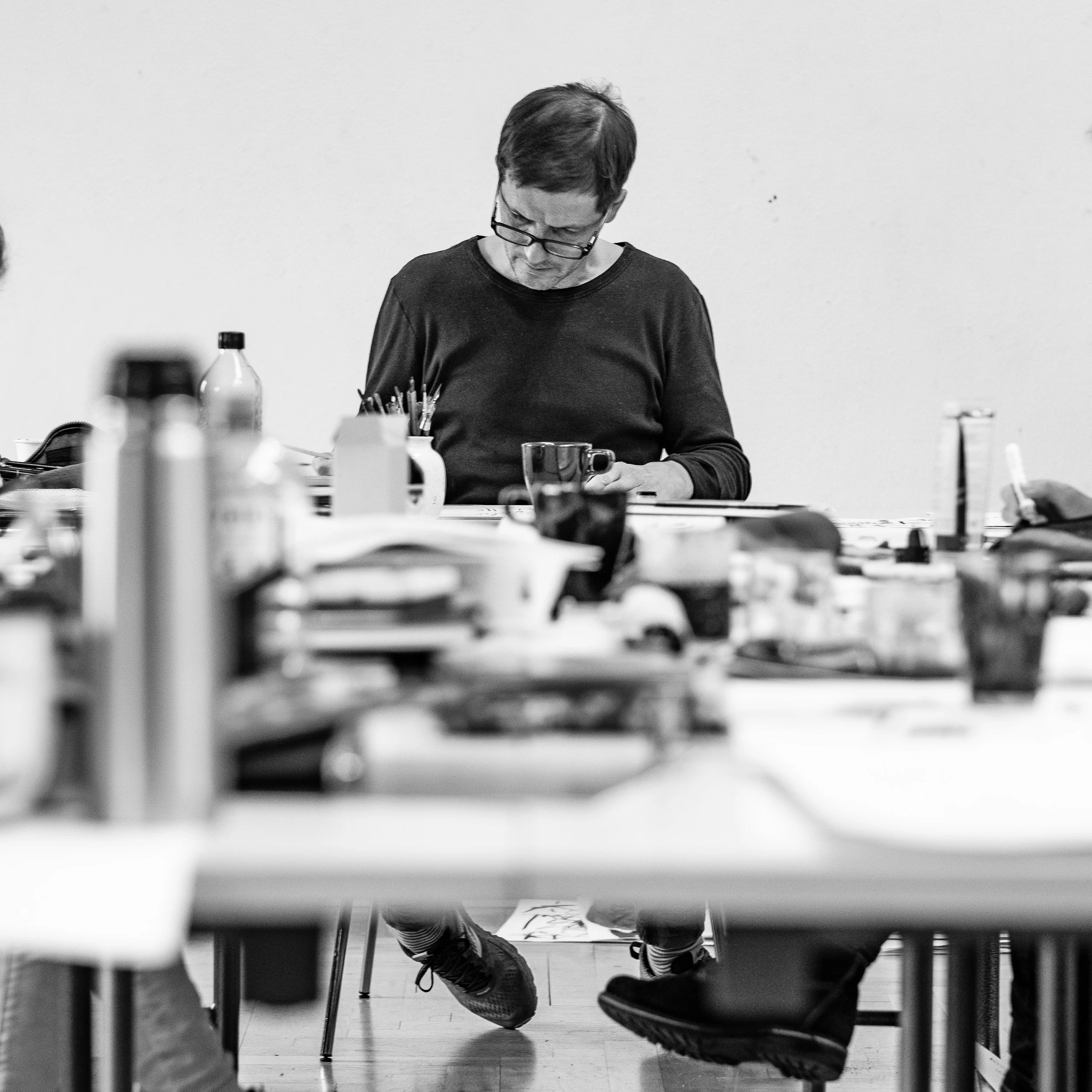 Thomas Hönel Kalligraf und Designer Kalligrafie-Workshop