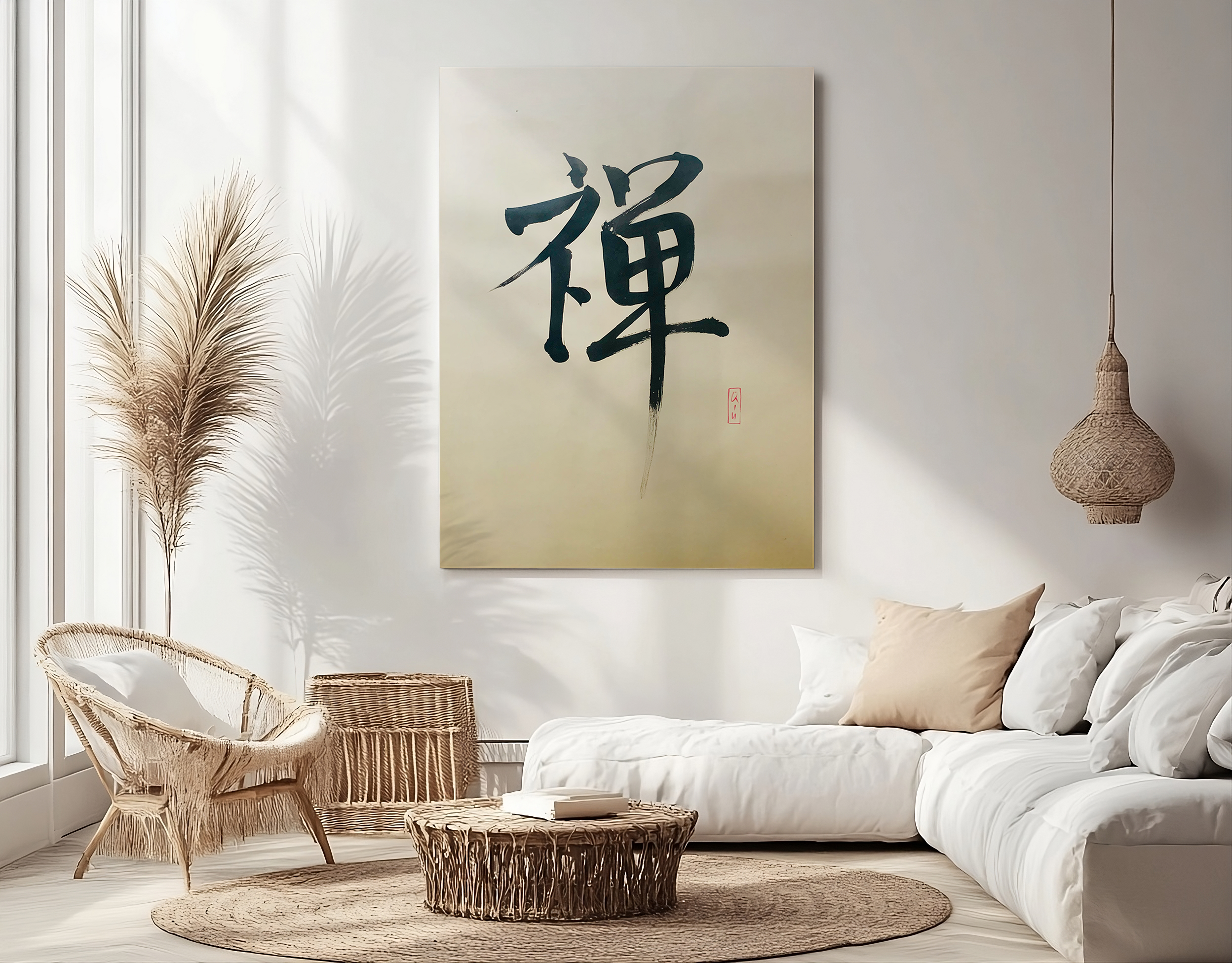Kanji Schriftzeichen Zen Thomas Hönel Kalligrafie