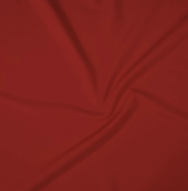 Close-up of red fabric with smooth folds and creases.
