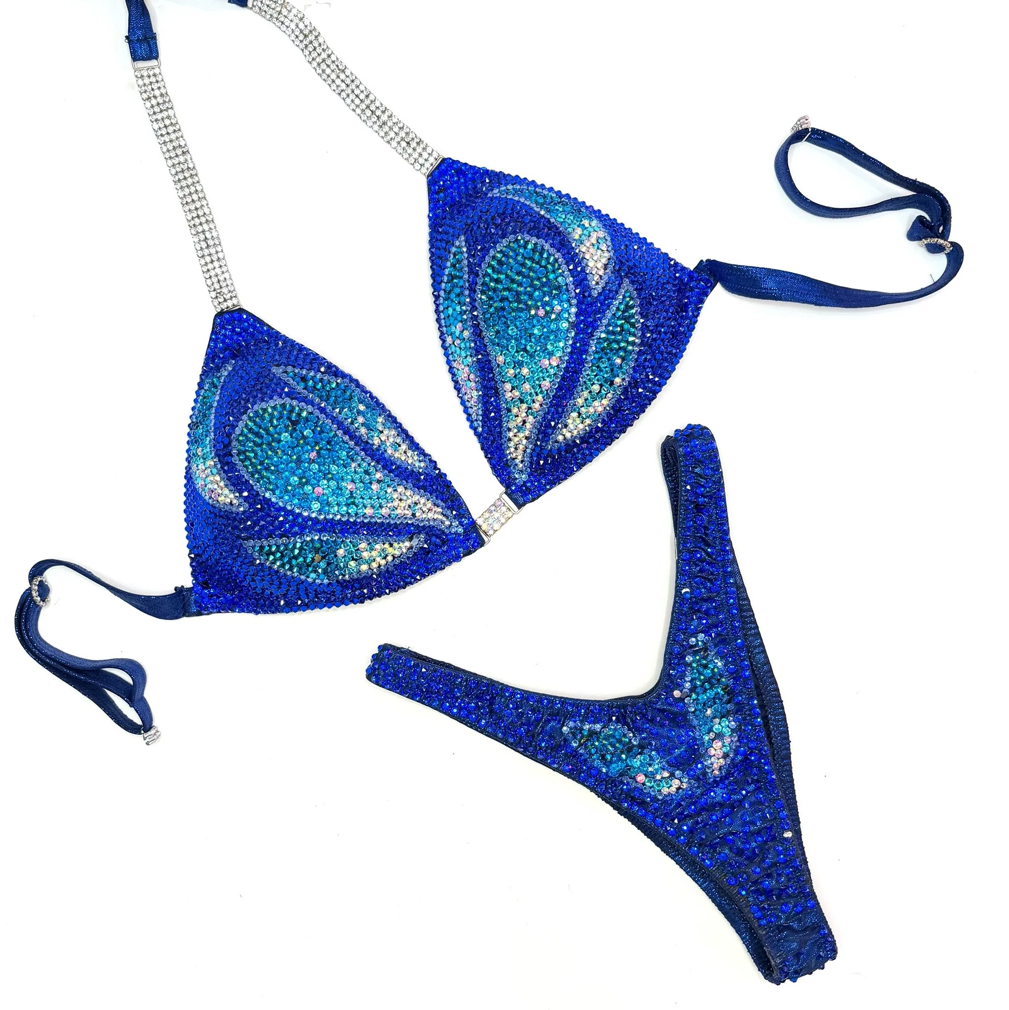 'Scarlett' Blue Figure