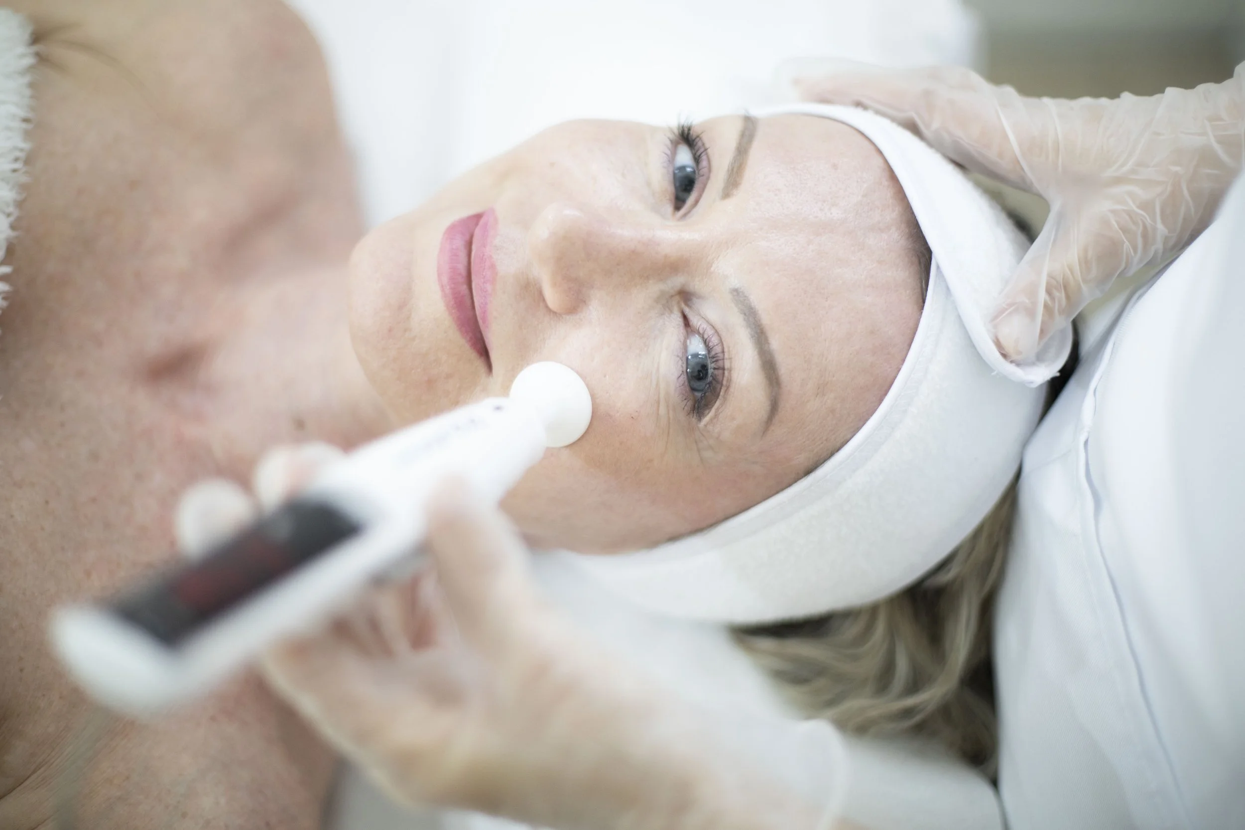 Advanced facial treatment at The Beauty Works in Headingley, Leeds