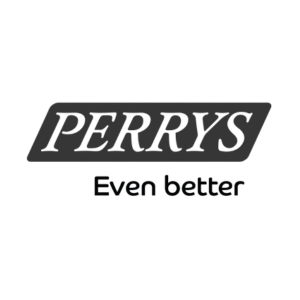 PERRYS logo with the slogan 'Even better' underneath.
