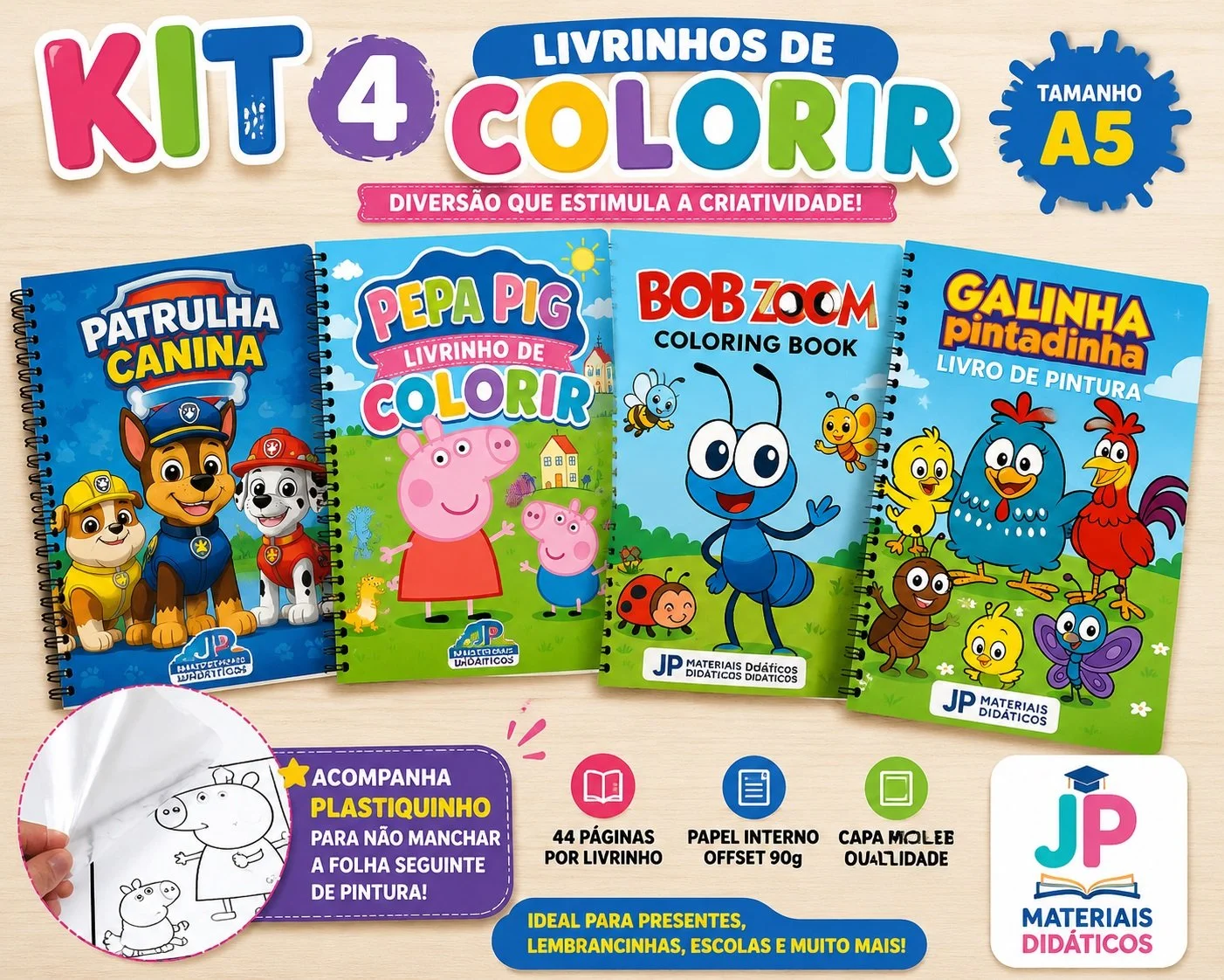 Coleção Completa – Livrinhos para Colorir (Versão Digital) download pdf