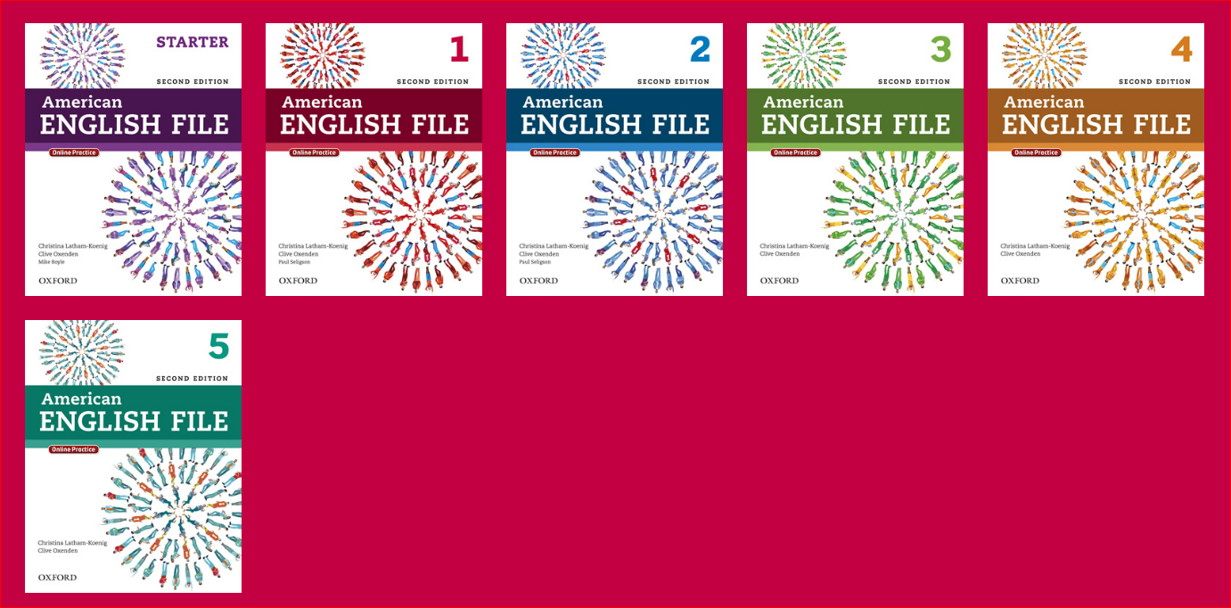 AMERICAN ENGLISH FILE SECOND EDITION 5 LEVELS.PNG