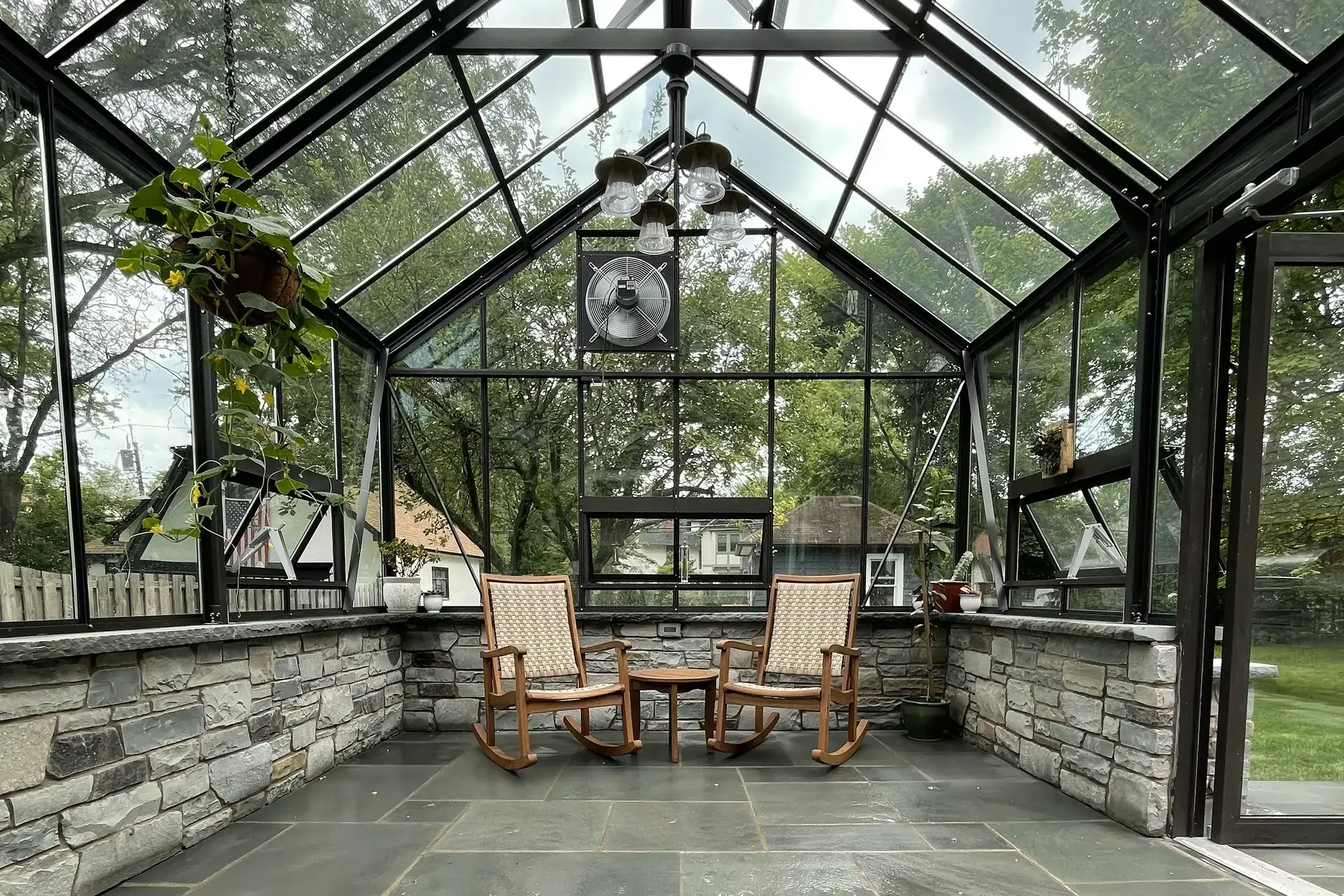 Greenhouse & Outdoor Kitchen