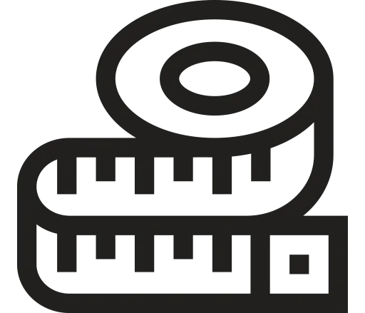 measuring tape icon