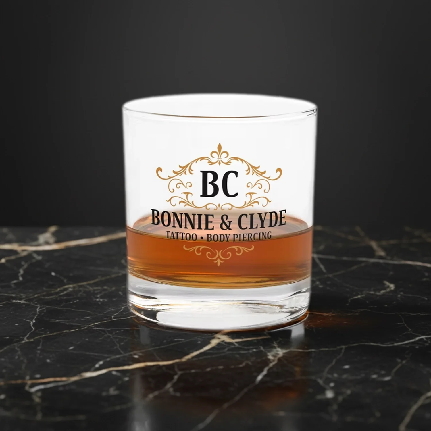 ROCKS GLASS — LOGO EDITION