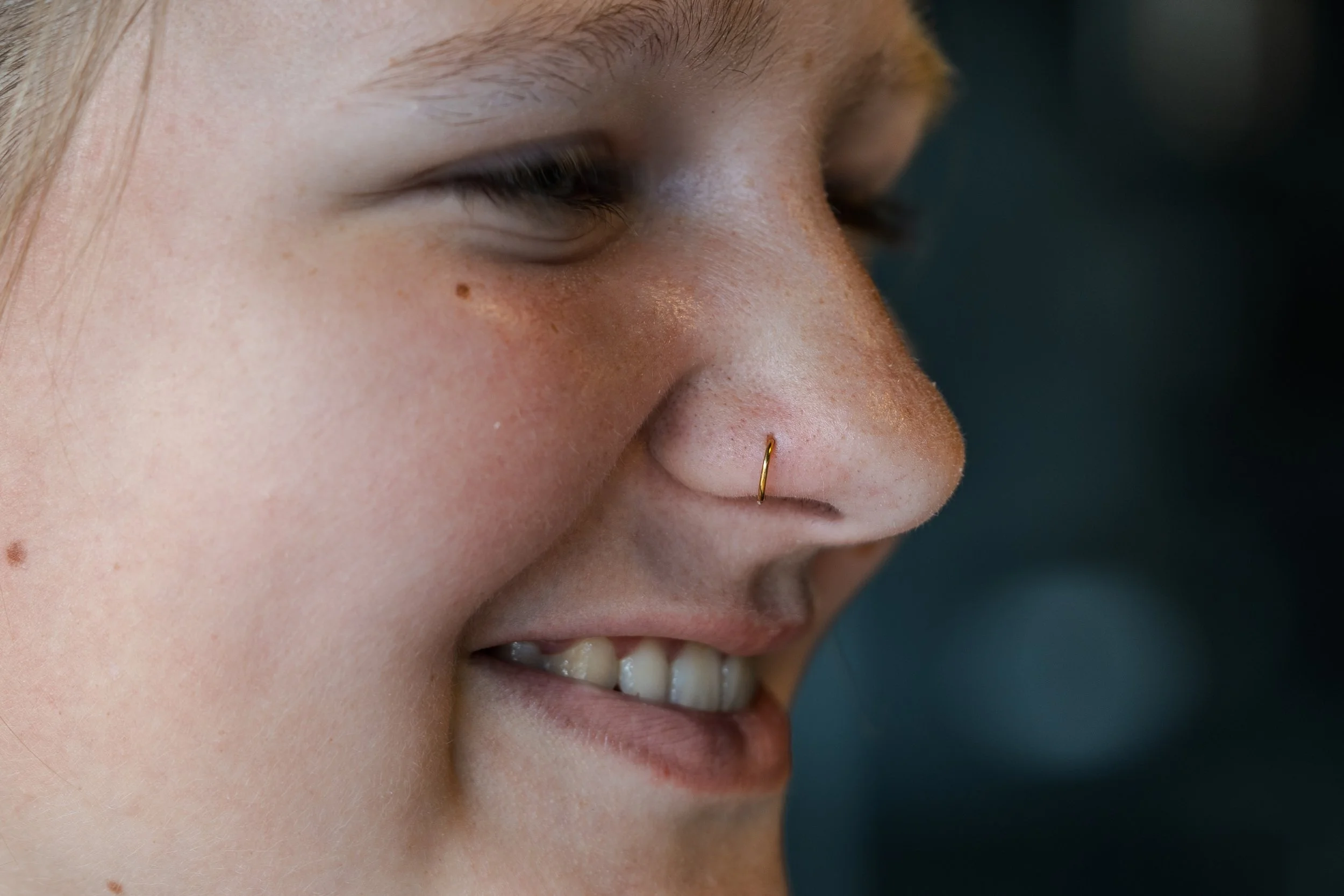 Nostril
Piercing