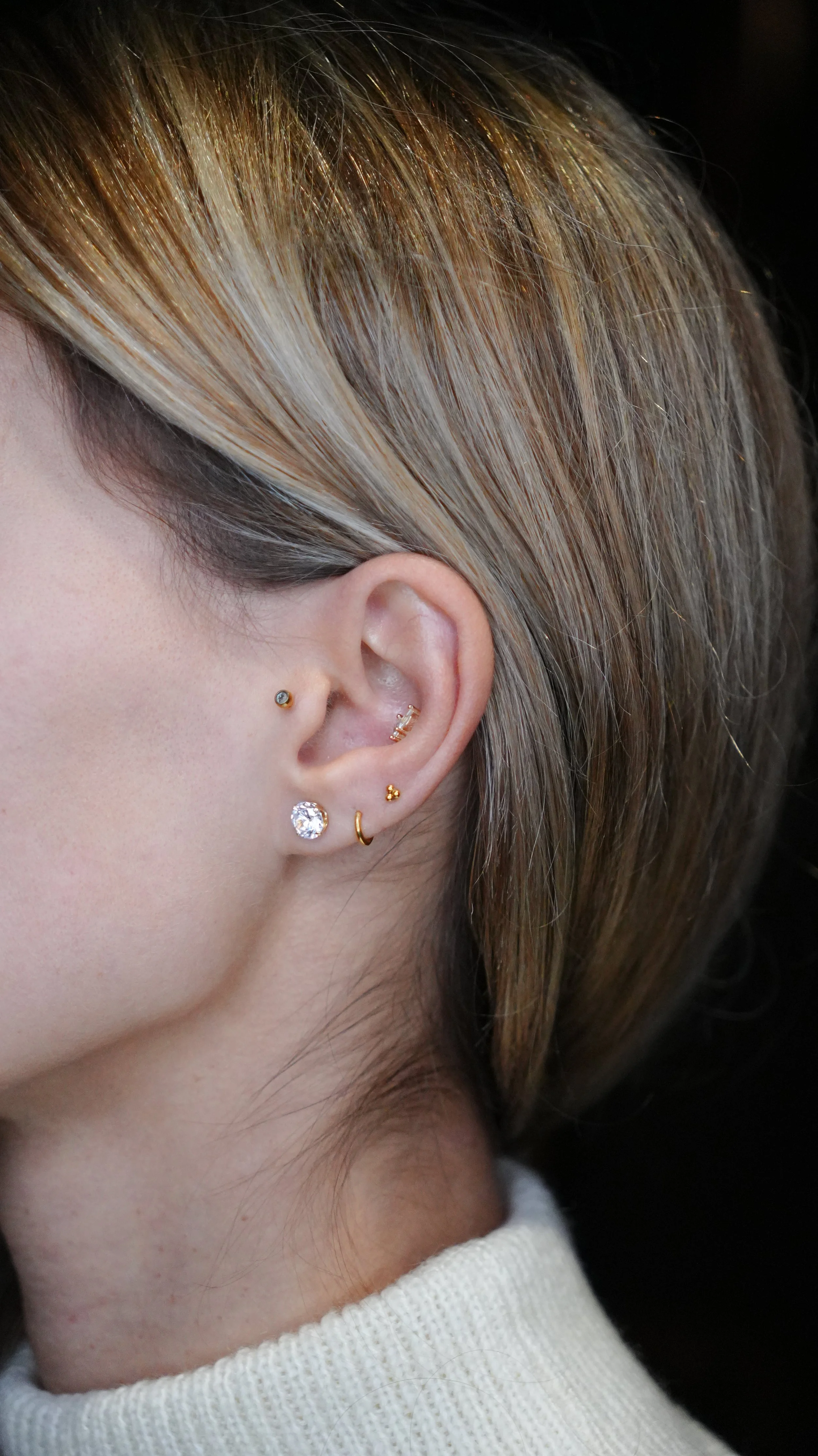 Tragus
Piercing