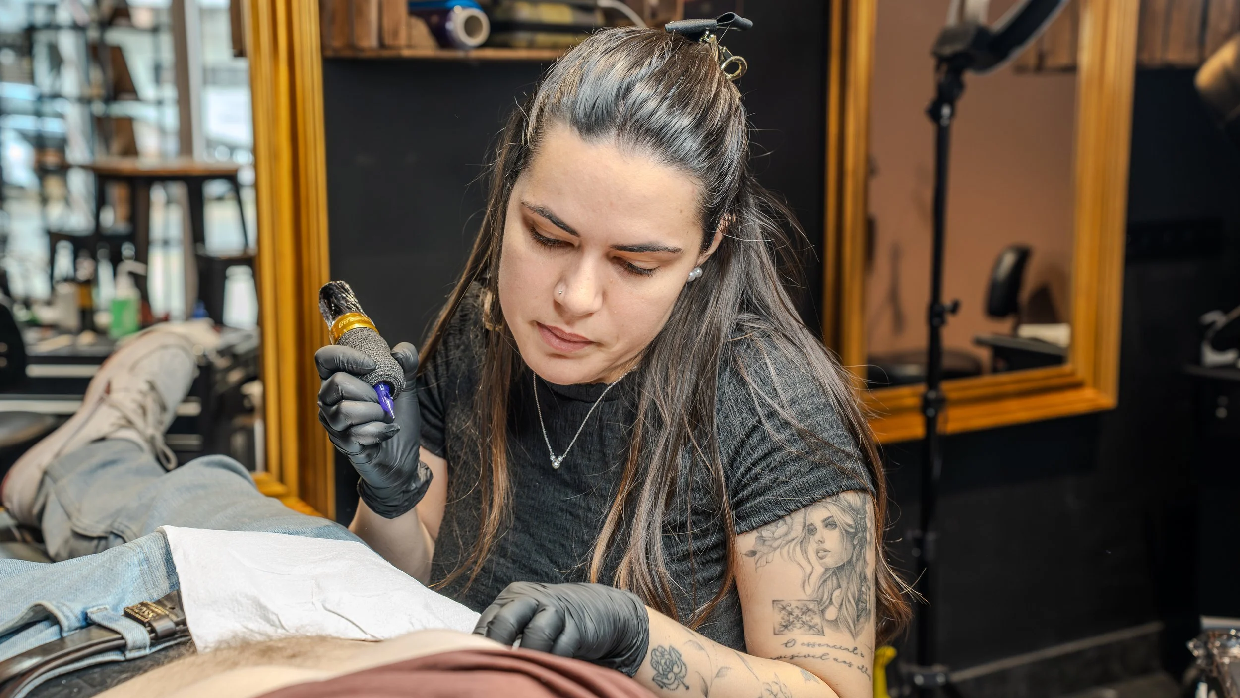 Tattooshop tattoos realisme fineline tattoo