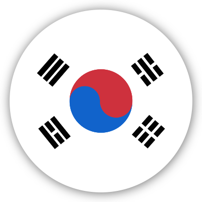 South Korean flag.