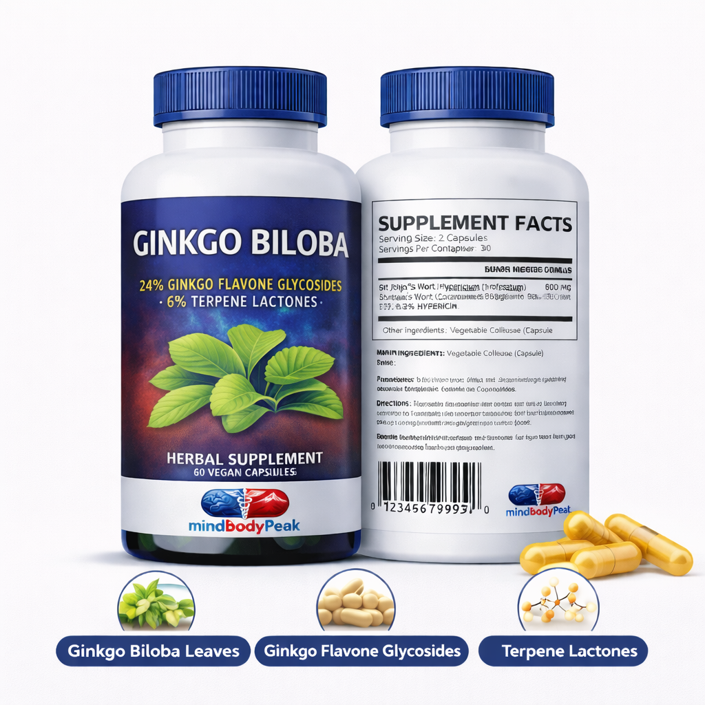 Ginkgo Biloba Herbal Capsules