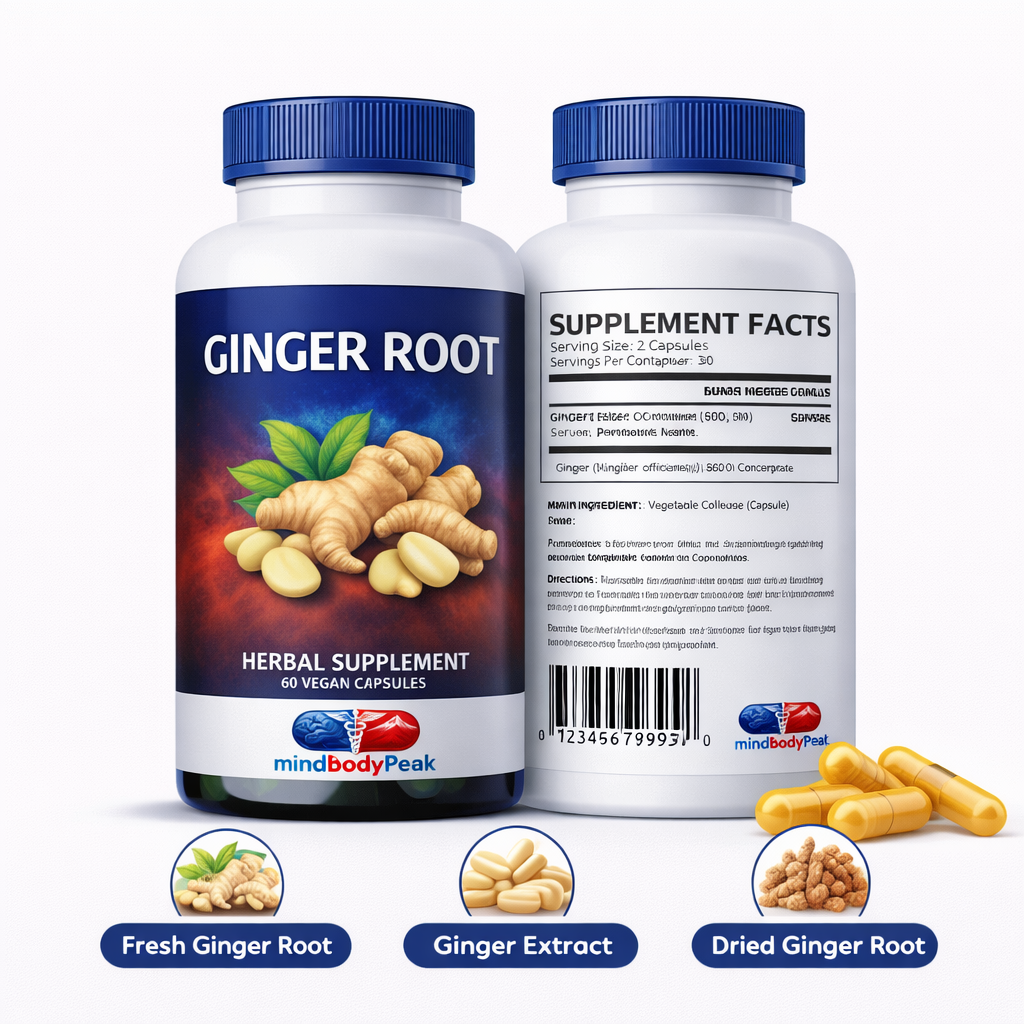 Ginger Root Herbal Capsules