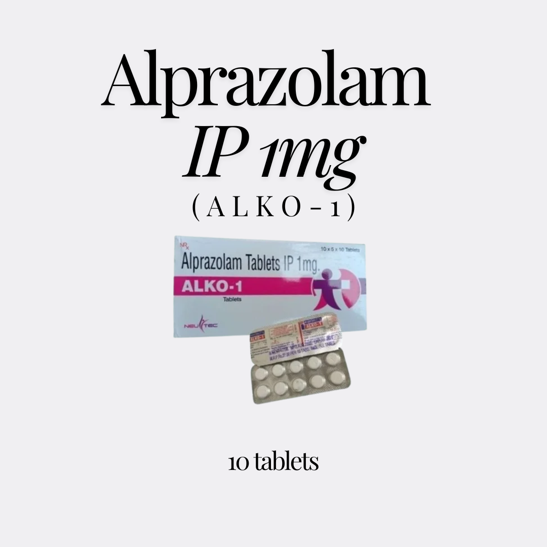 Alprazolam IP 1mg (ALKO-1)