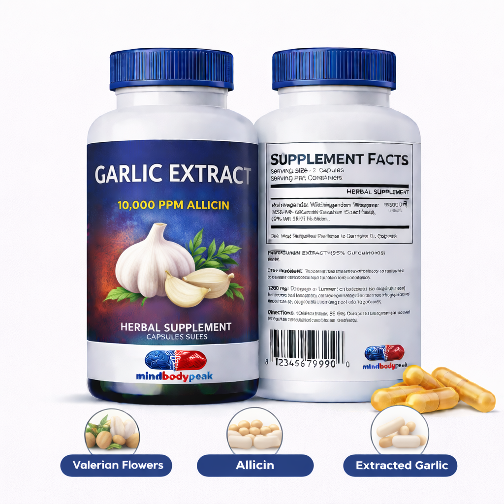 Garlic Extract Herbal Capsules