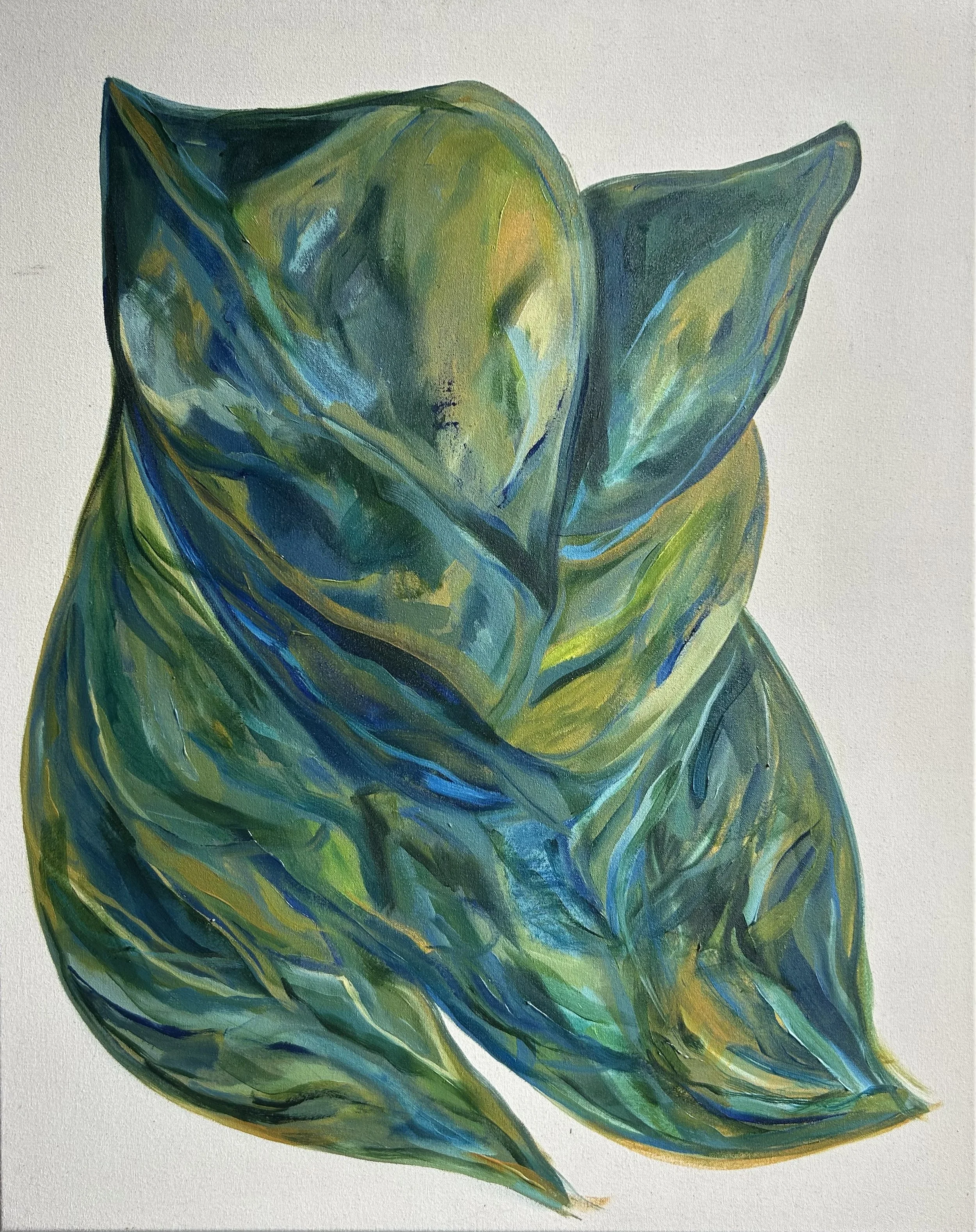 Flesh of The Earth III | Oil on canvas | 100 x 80 cm | 2025