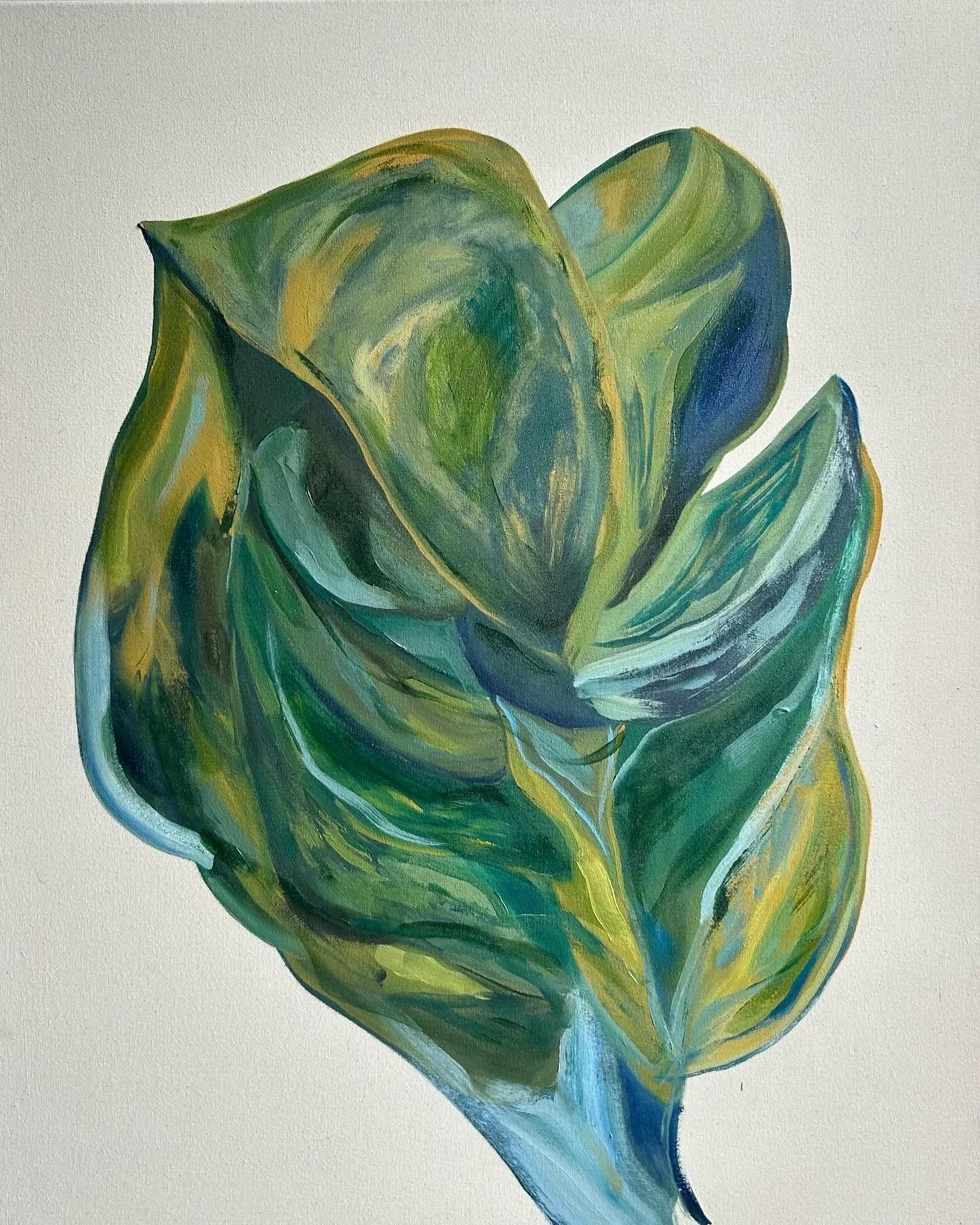 Flesh of The Earth I | Oil on canvas | 100 x 80 cm | 2024