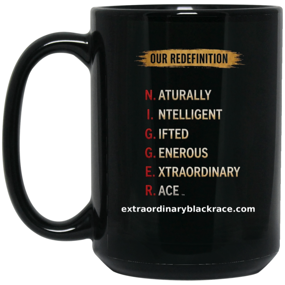 EBR Collection 15oz Black Mug