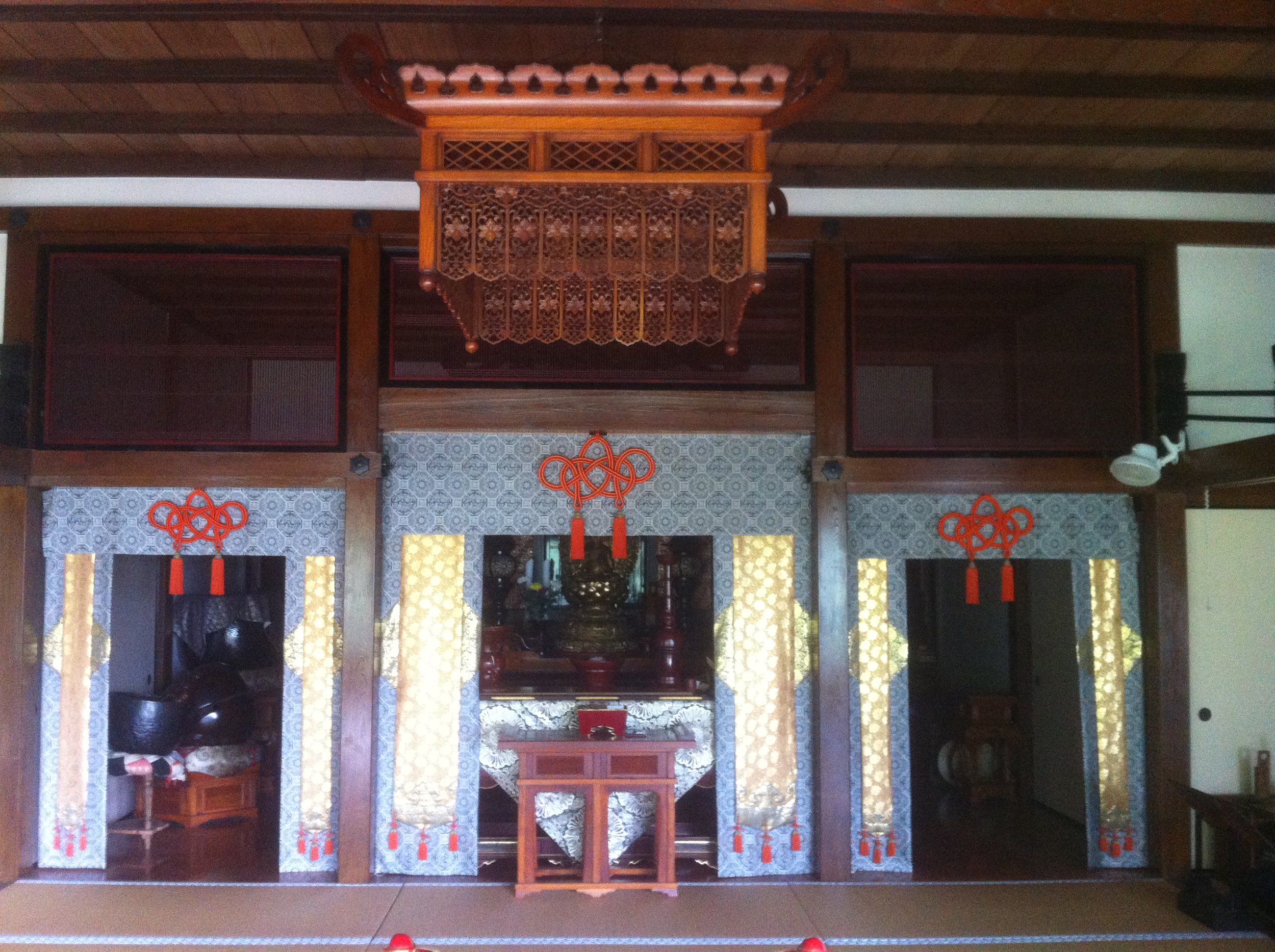 Altar in the Zendo
