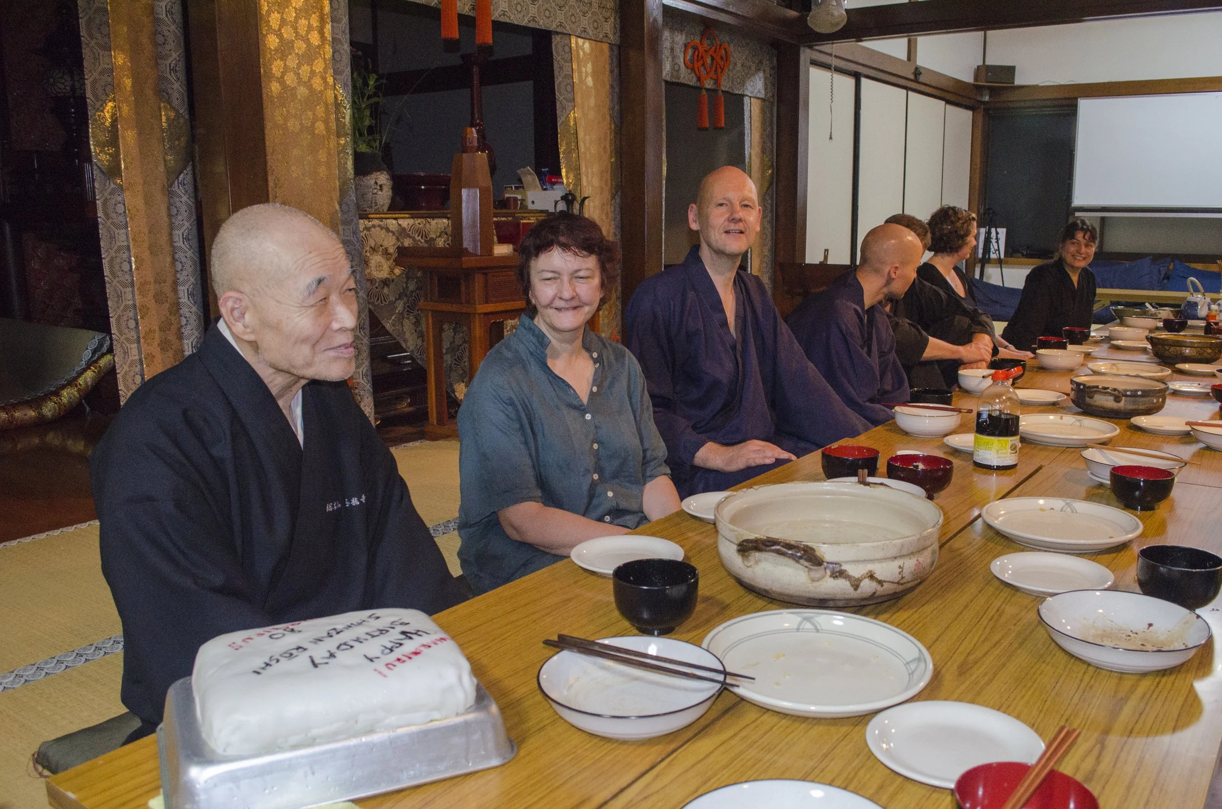 Shinzan's 80th birthday cake