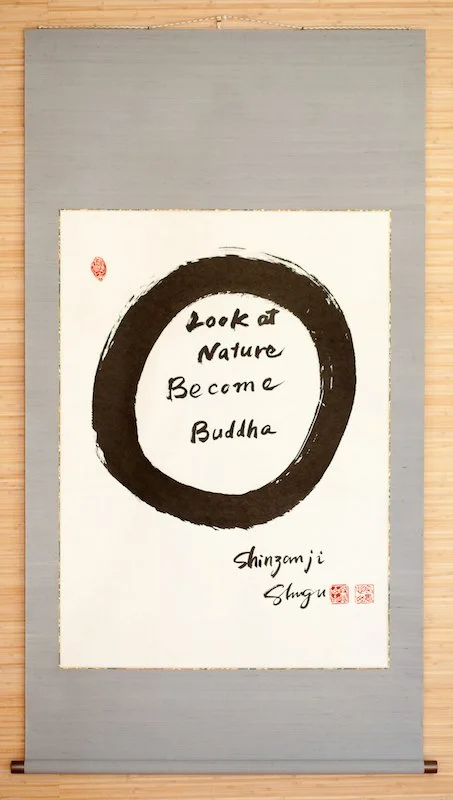 Look At Nature Become Buddha Enso
