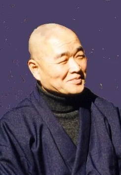 Shinzan in blue samue