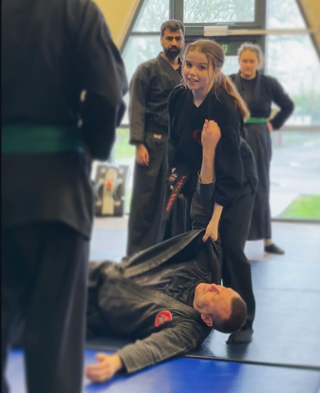 Meet your instructor, Evie.

Although only 15 years old, Evie began training at Dave&rsquo;s Jujutsu classes at the age of 7 and has never looked back. Training twice a week, she steadily worked her way through the grades in Budo Taijutsu and, in 202