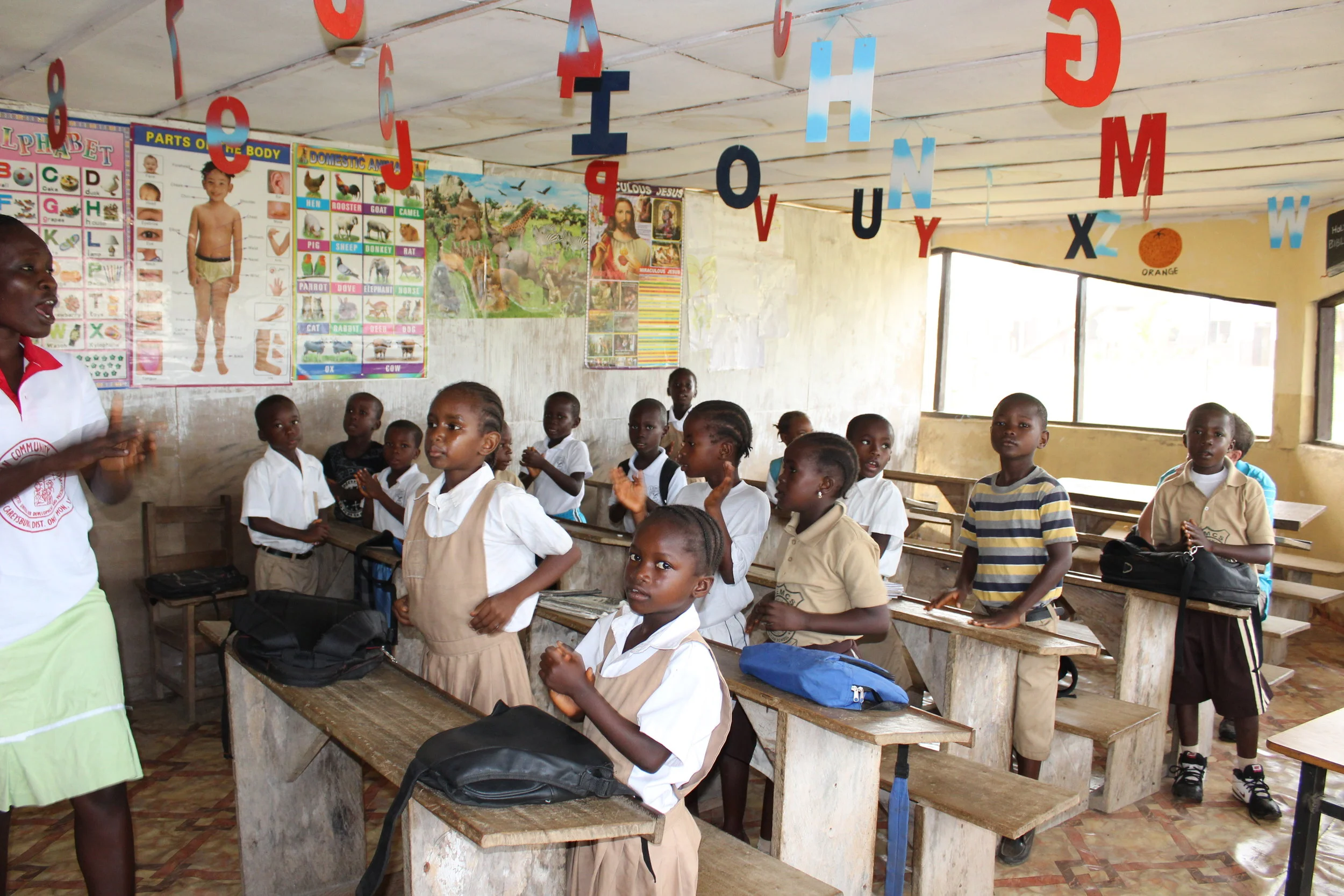One of the LEMCS Kindergarten Classrooms