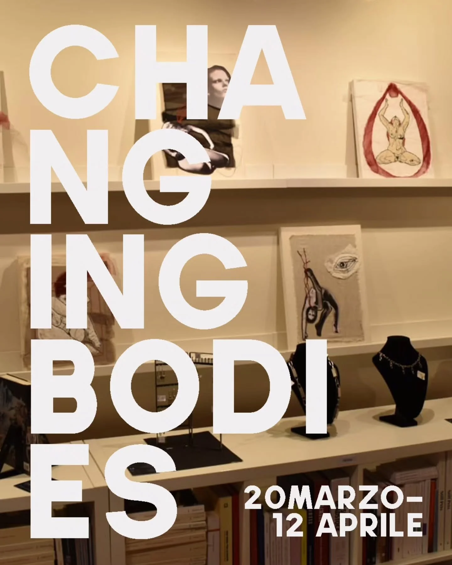 Changing Bodies Opening Night 
(ENG below👇🏻)

Venerd&igrave; 20/03 abbiamo inaugurato questa mostra nata dalla collaborazione tra @francesca_vam e Ilaria Martinelli di @changing_chains . Un progetto che riflette sul corpo come territorio di memoria
