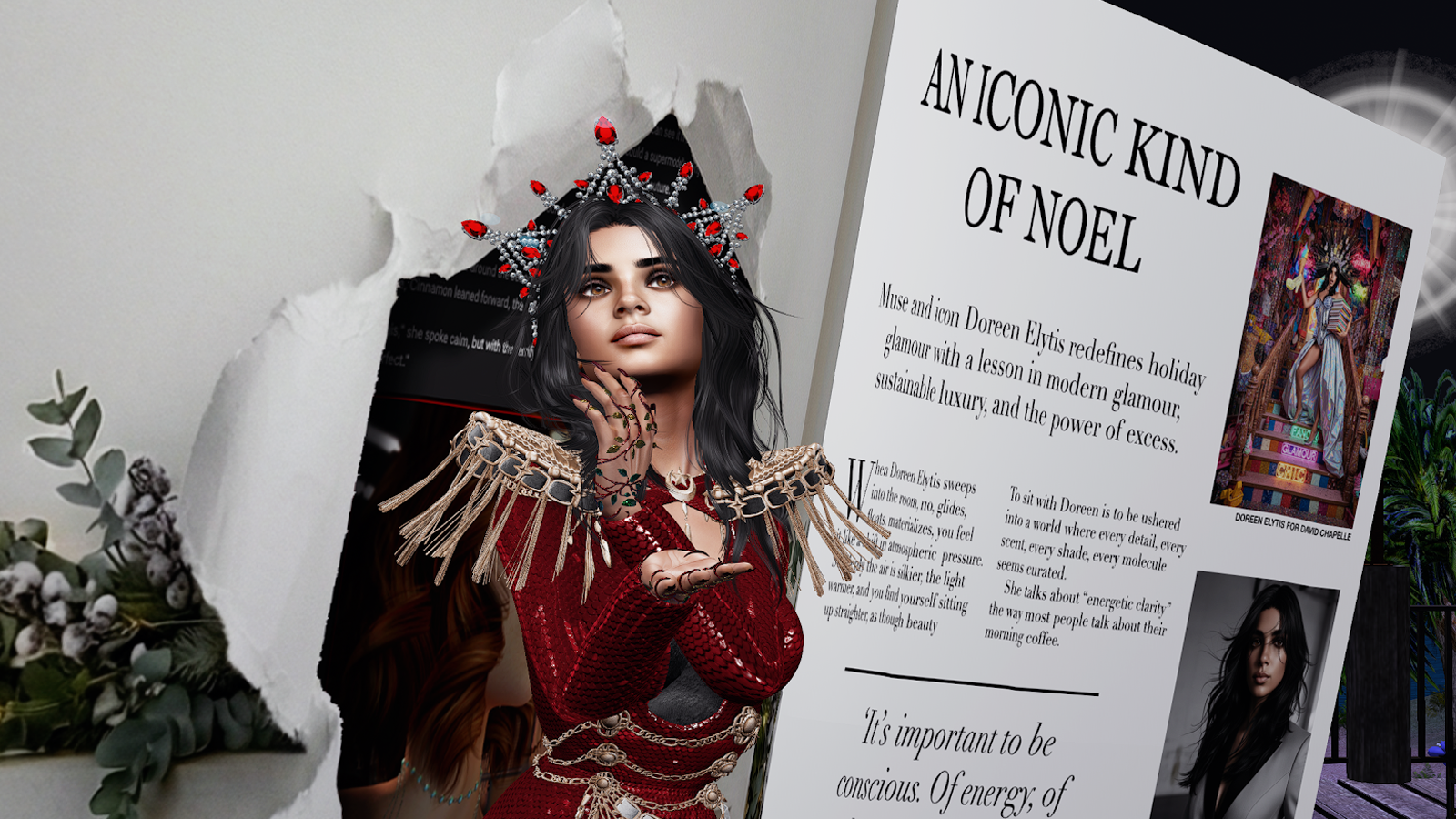 A Party Somewhere Between Posts