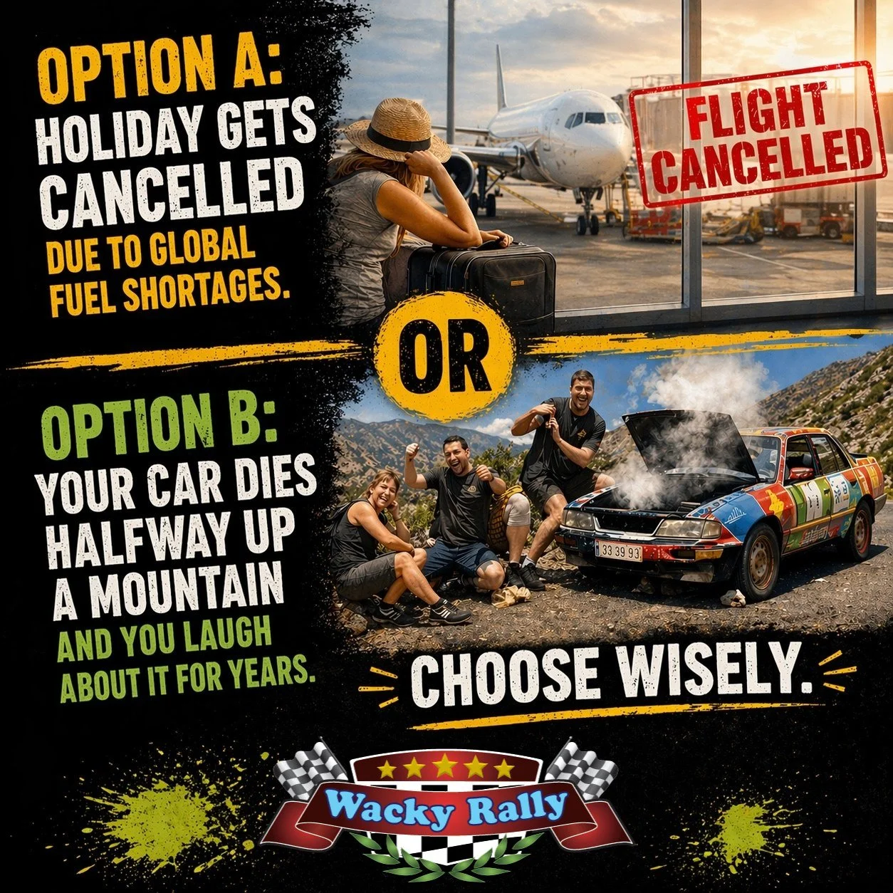 Which one would you choose?

If its B - get in touch!!!