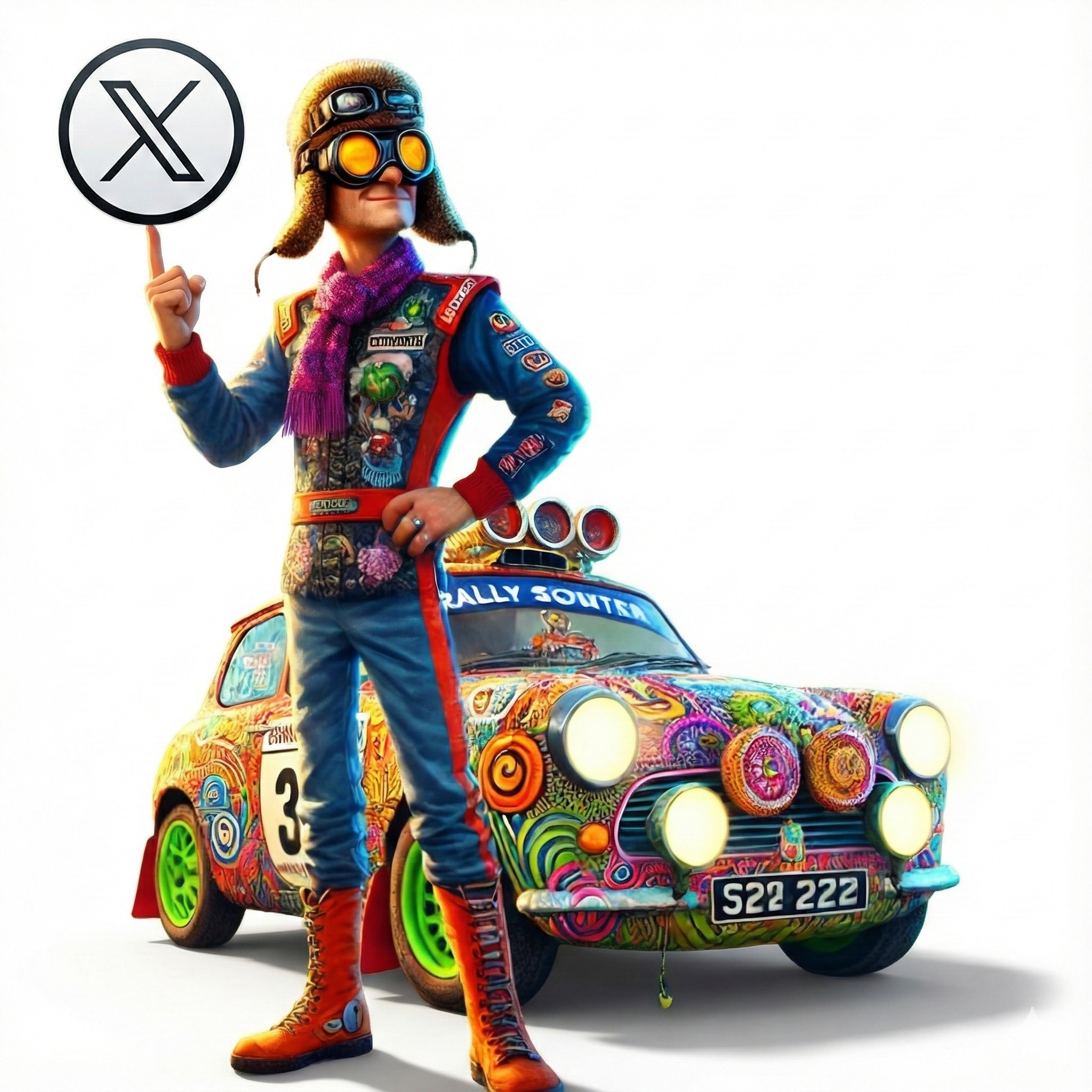 Wacky Rally X Link