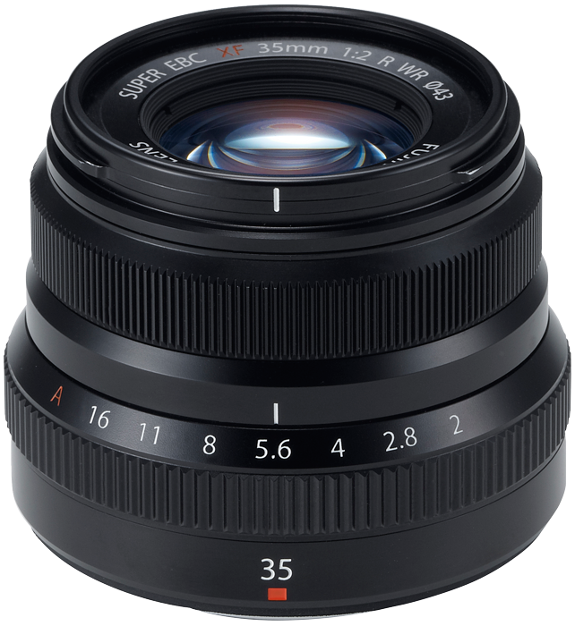 Obiettivo fotografico Canon EF 35mm 1:2 modificato per fotocamere digitali con indice di apertura f/2.