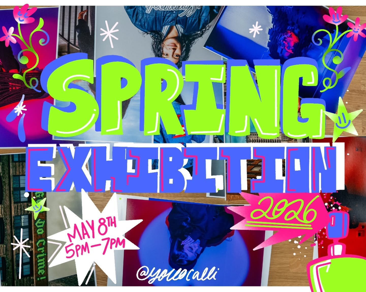🌼🌸SPRING EXHIBITION 2026🌸🌼

Join Yollocalli youth artists for the Yollo Spring 2026 Exhibition✨️🌸

All of our classes have been working on amazing projects, and it's finally time to share with all of you! Come see (and Hear! 🎵) what we have bee