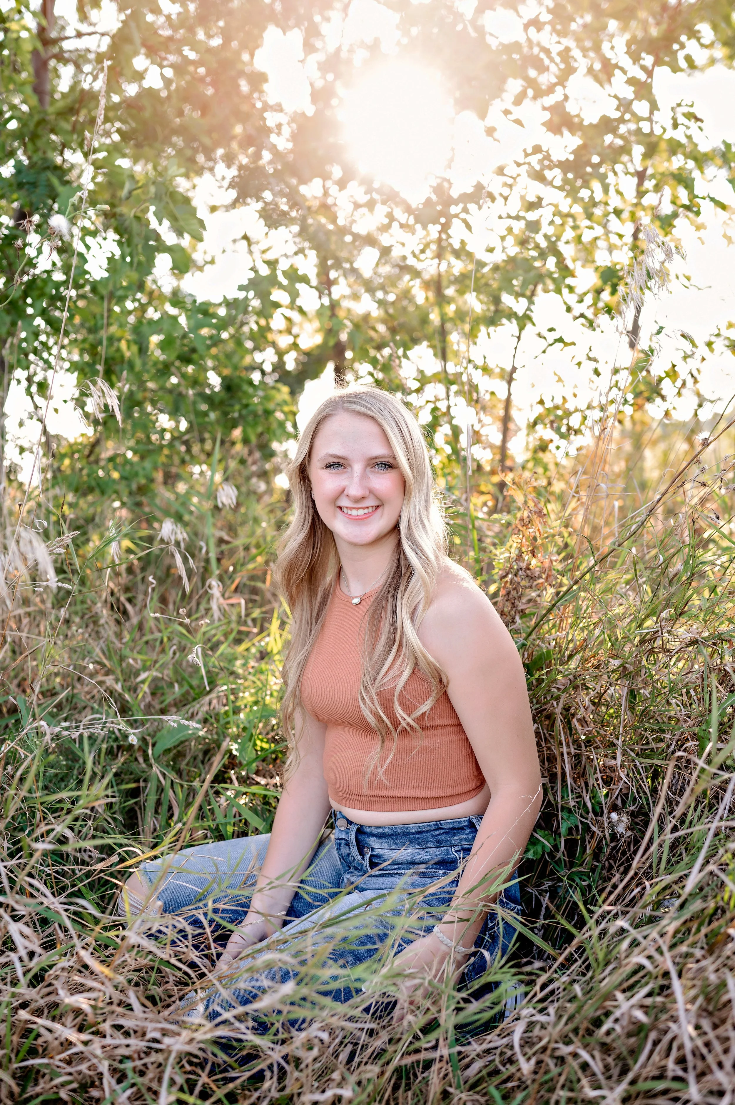 Outdoor senior portraits in Jefferson County Wisconsin.jpg