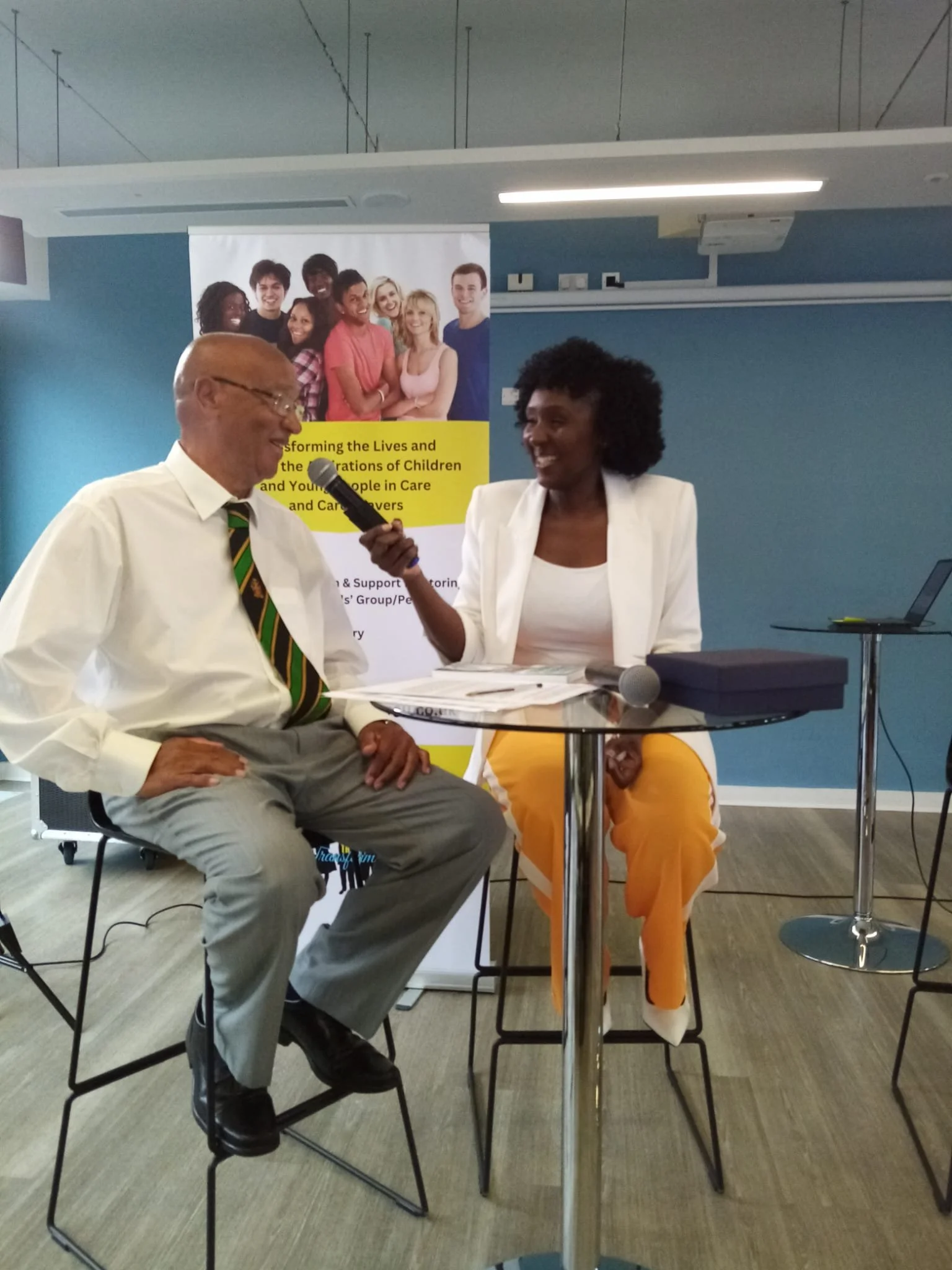 Steve Stephenson MBE and Judith Denton .jpeg