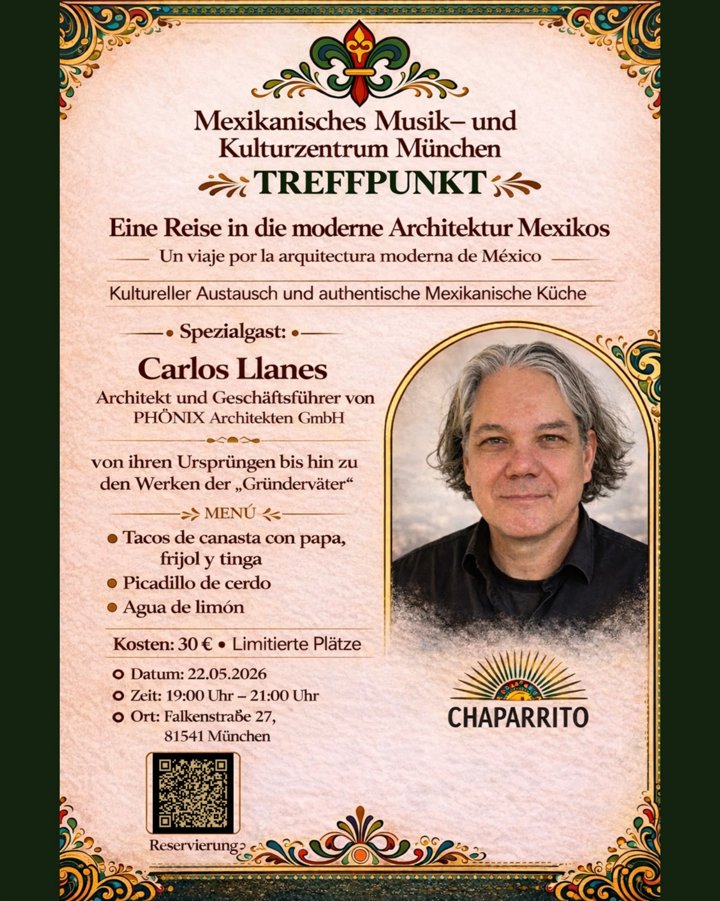 „Treffpunkt“ 22.05.2026 Carlos Llanes