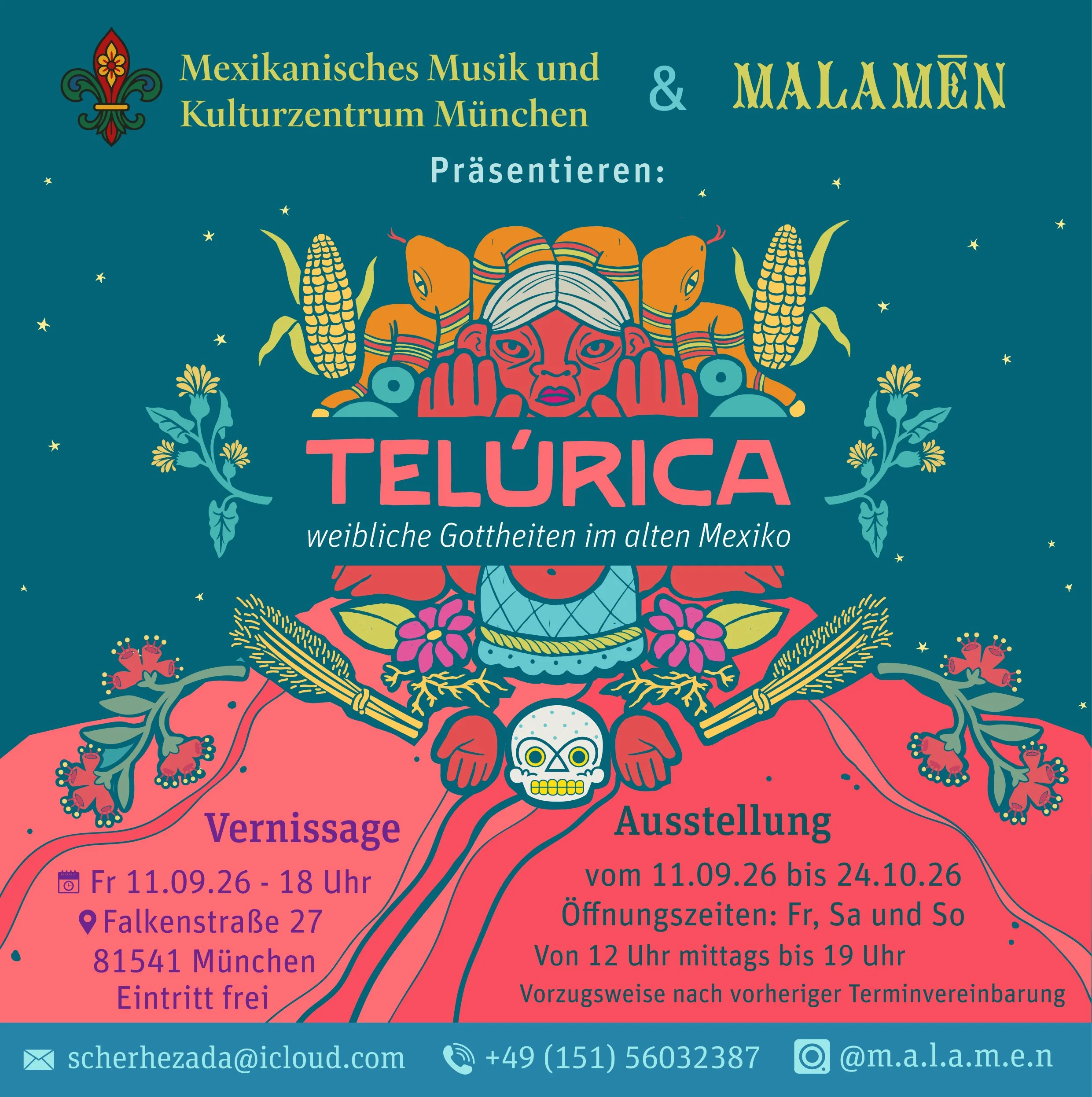 “Telúrica” Ausstellung von Malamén.  11.09.26