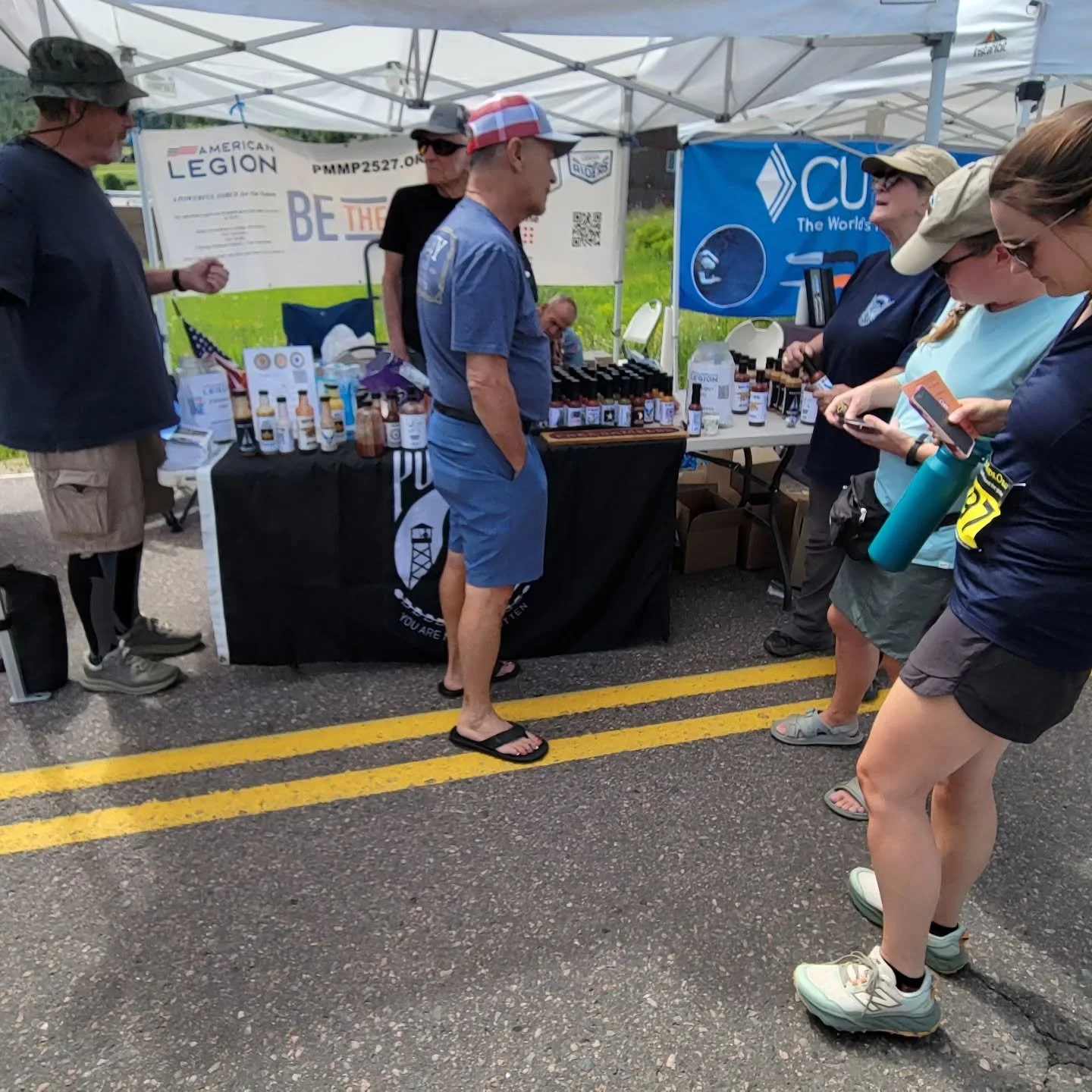 Come by our Post 2527 booth and try some sauce at the @elevationcelebrationconifer.