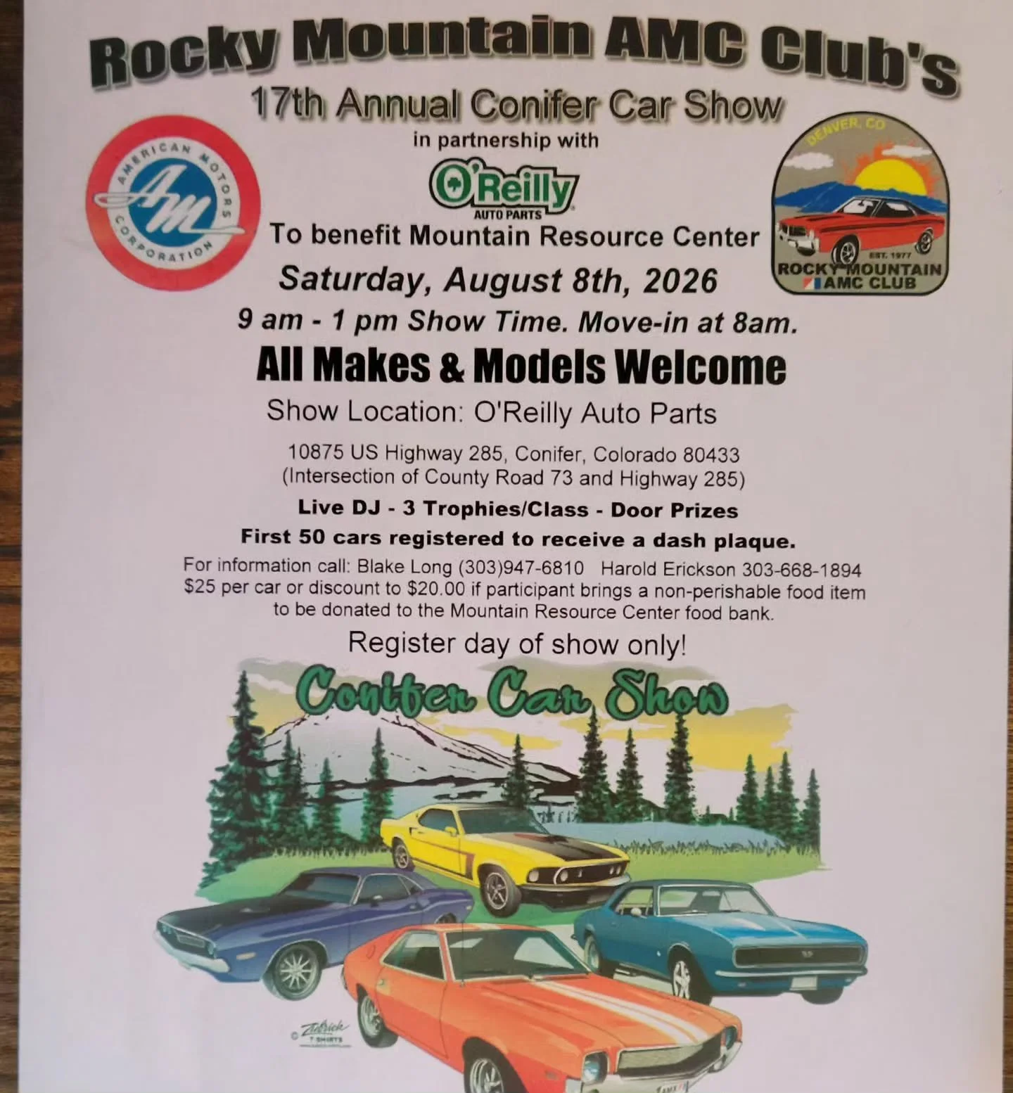 Posted this event and a while lot more on our website's calendar of events. Search us up at www.legionpost2527.org.