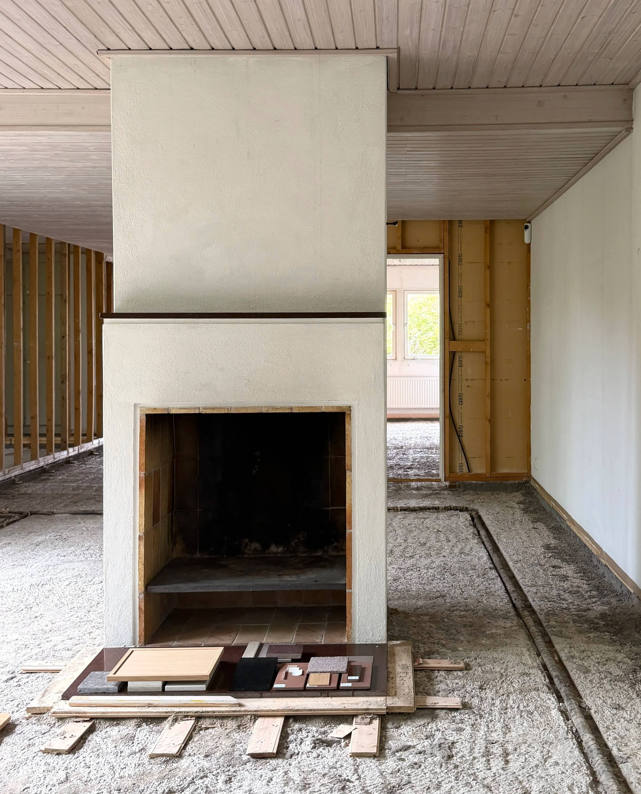 Villa K - Privatbostad, Ombyggnation
