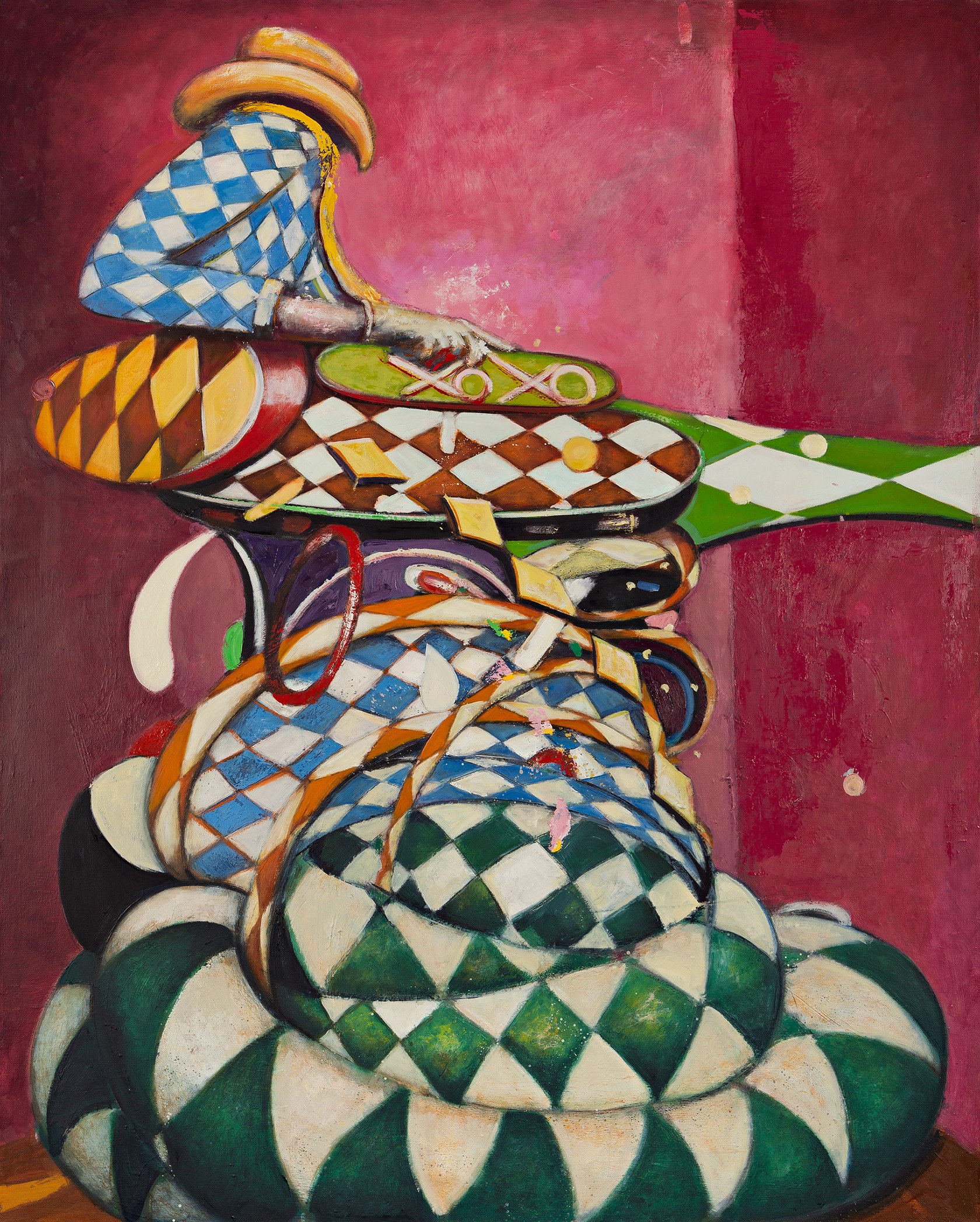 "A boundless moment". 2026, oil on canvas, 60"x48".